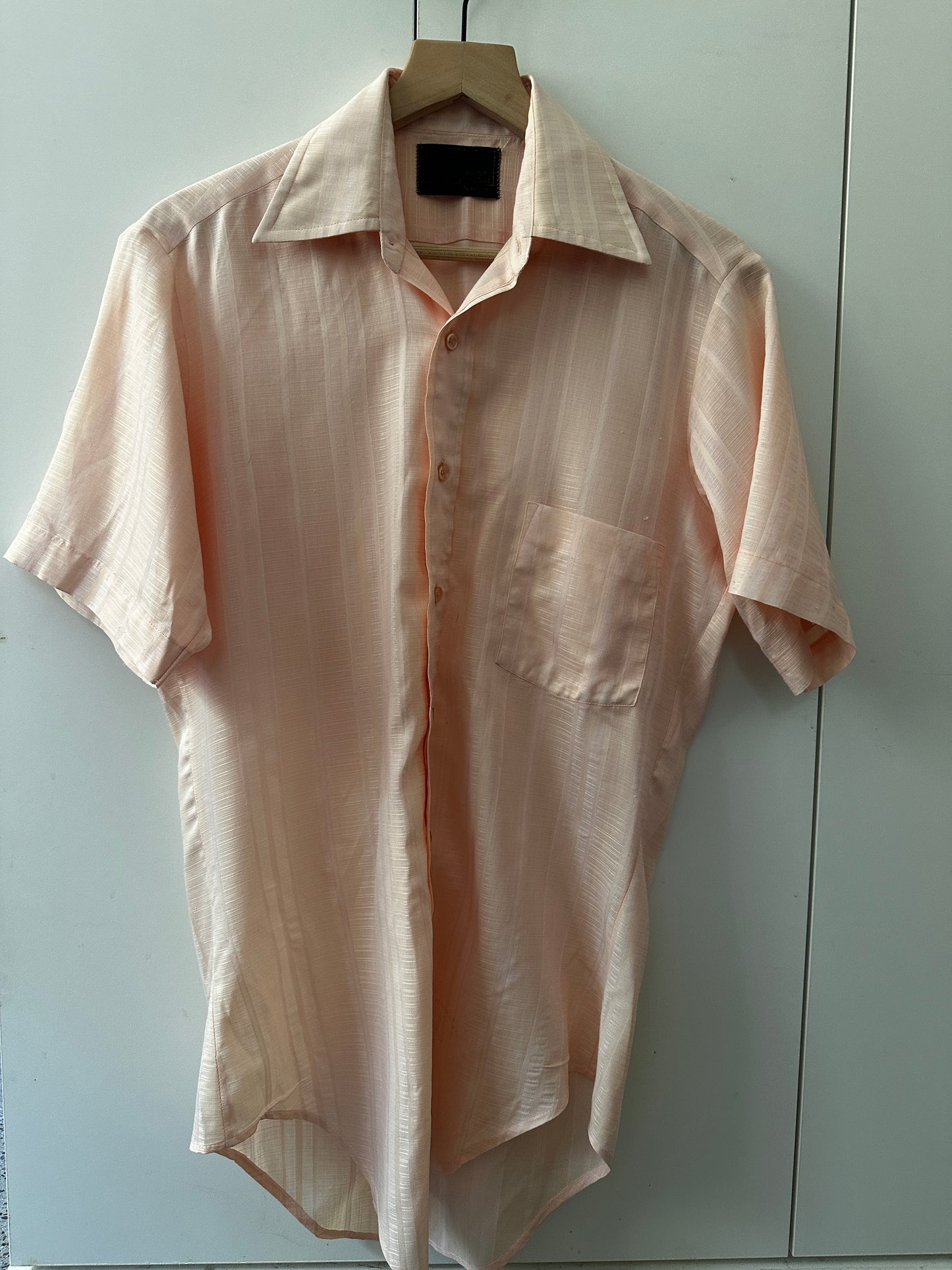 Sears Soft Pink Short Sleeve Shirt
