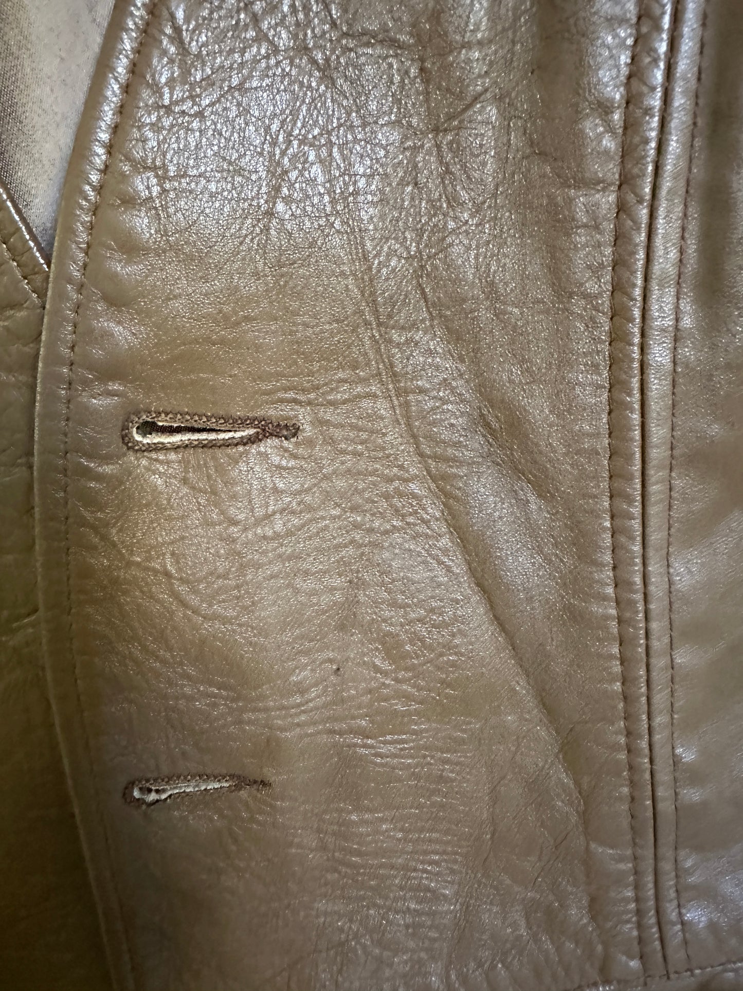 Fidelity Leathers Brown Leather Vest