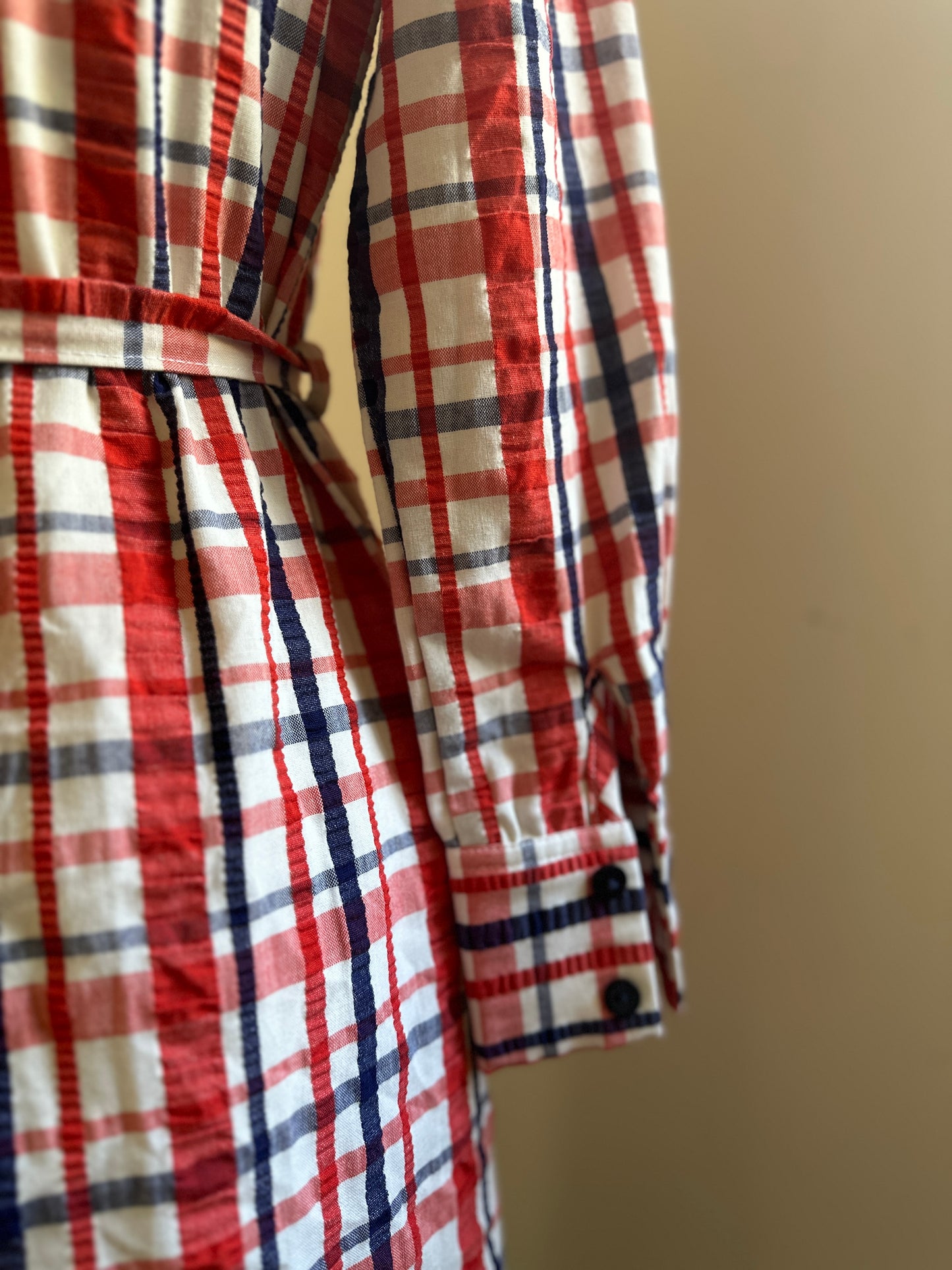 Cracker Barrel Red and Blue Dress