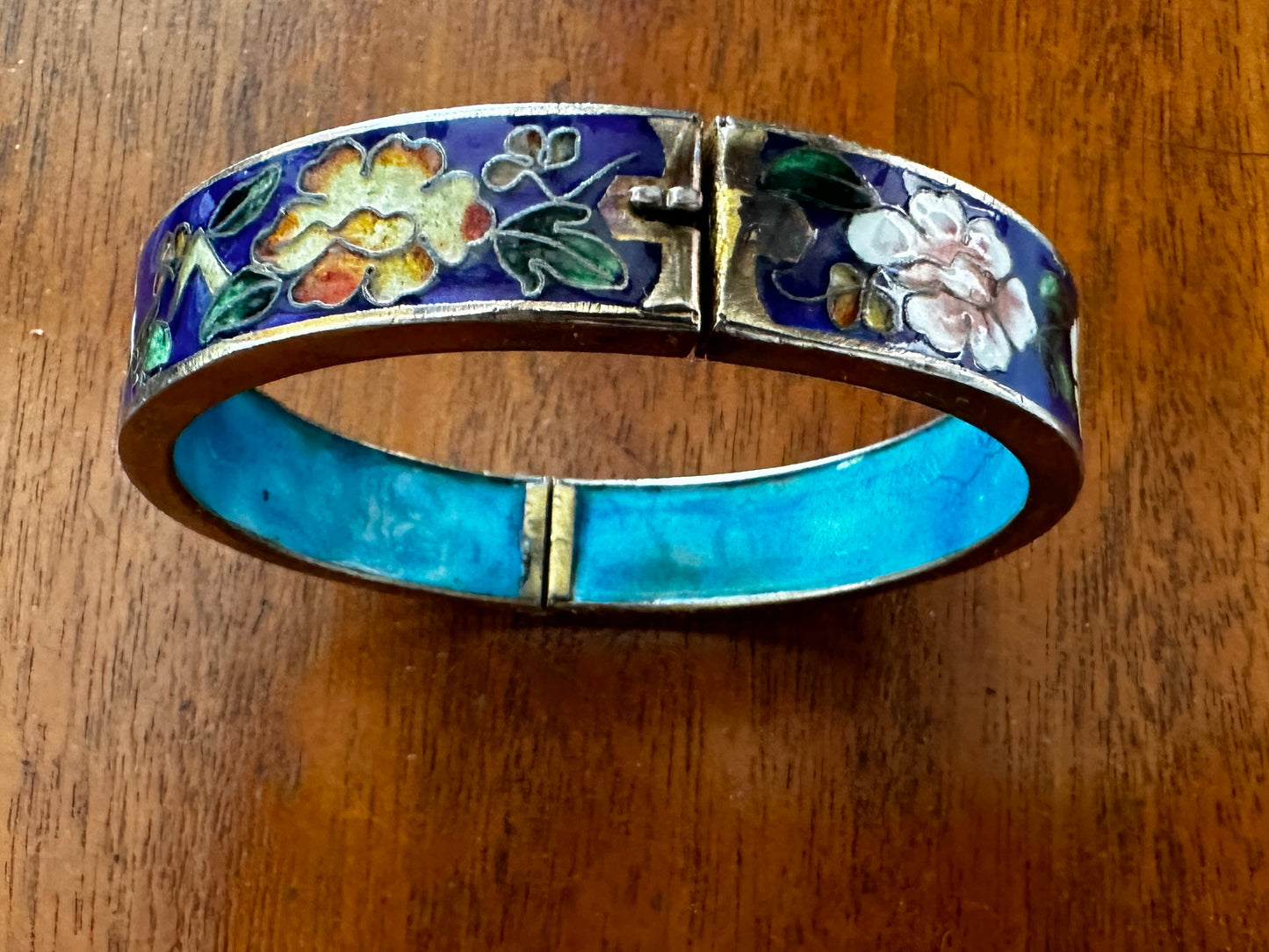 Art Deco Enamel Bangle