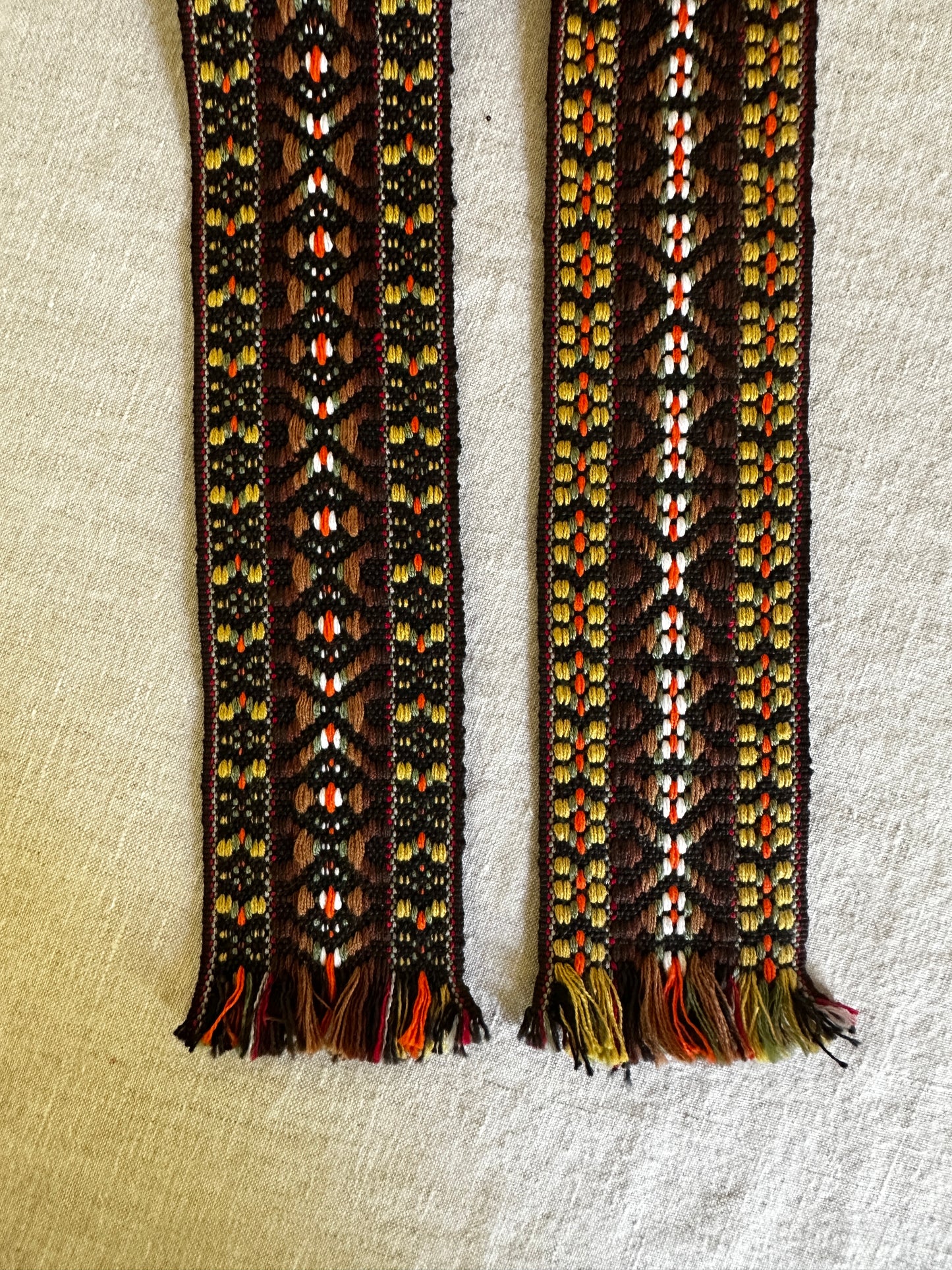 Earthy Toned Woven Belt