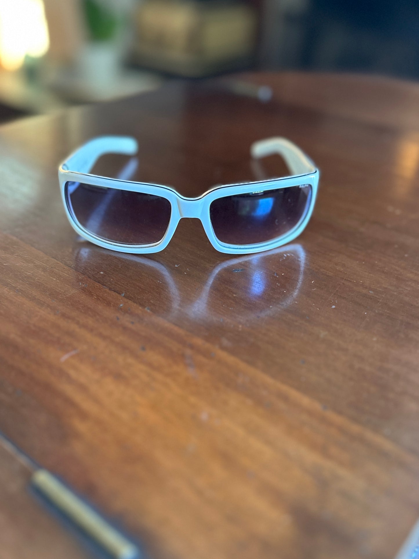 White Rimmed Ralph Lauren Sunglasses