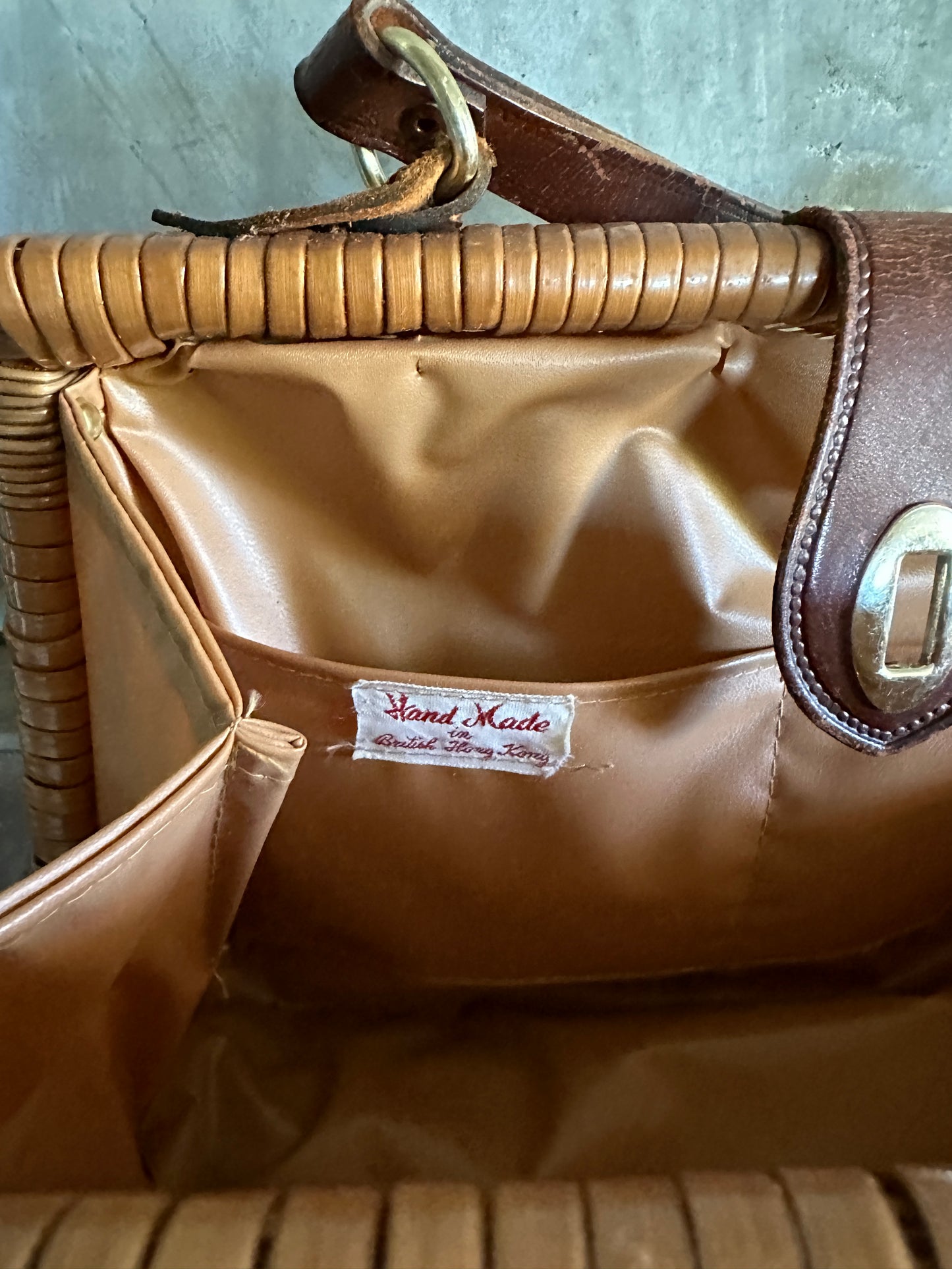Small Wicker Handbag