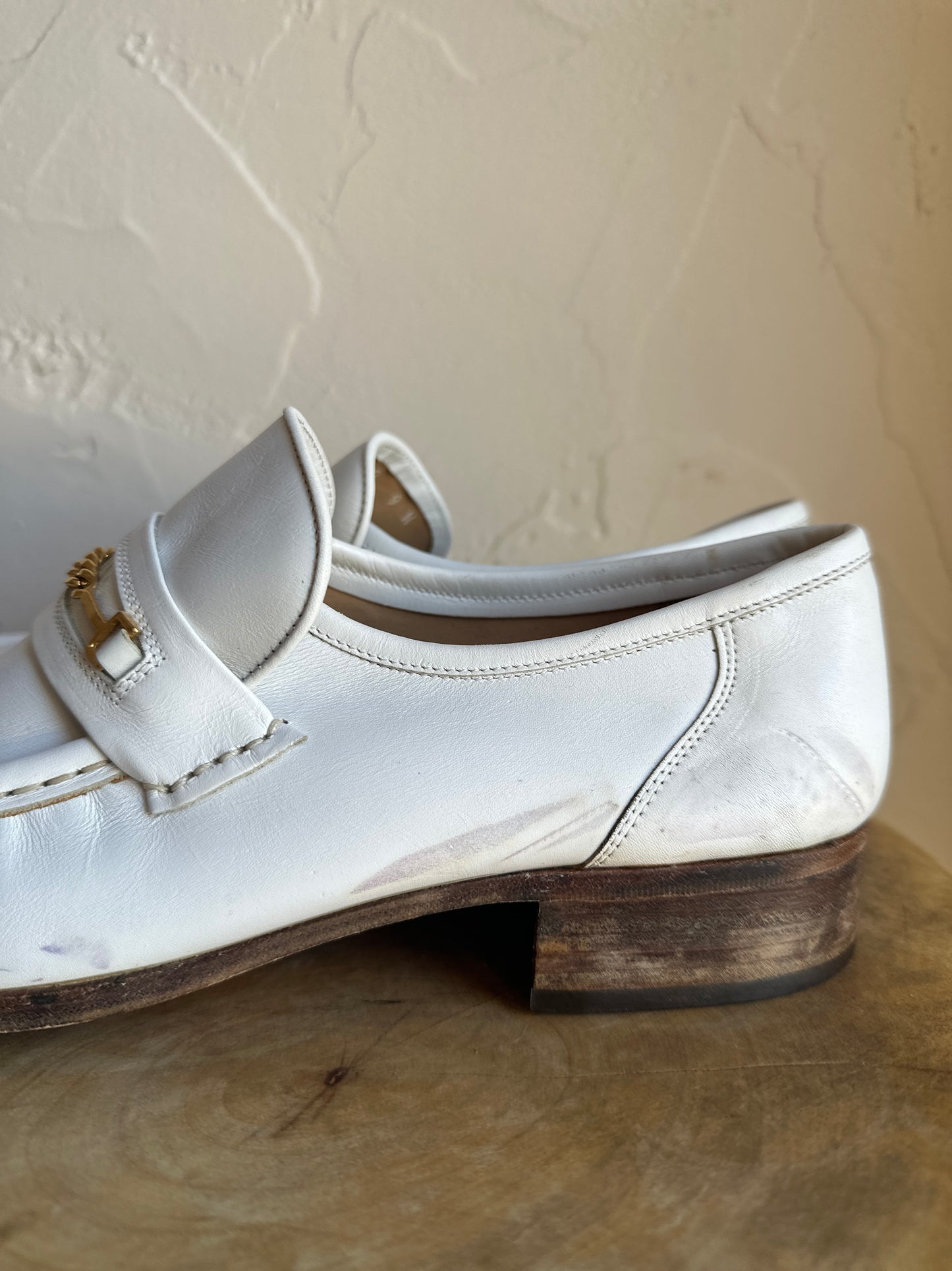 THE White Loafer