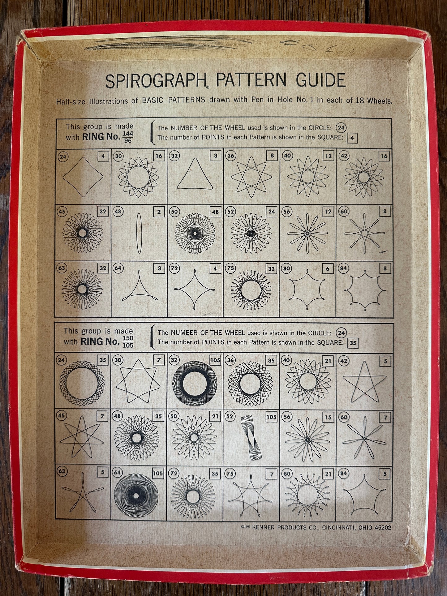 Classic 1967 Spirograph