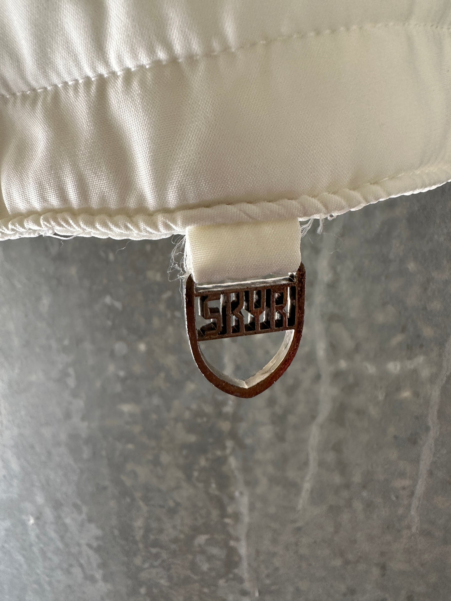 80's White and Blue Classic Ski Jacket