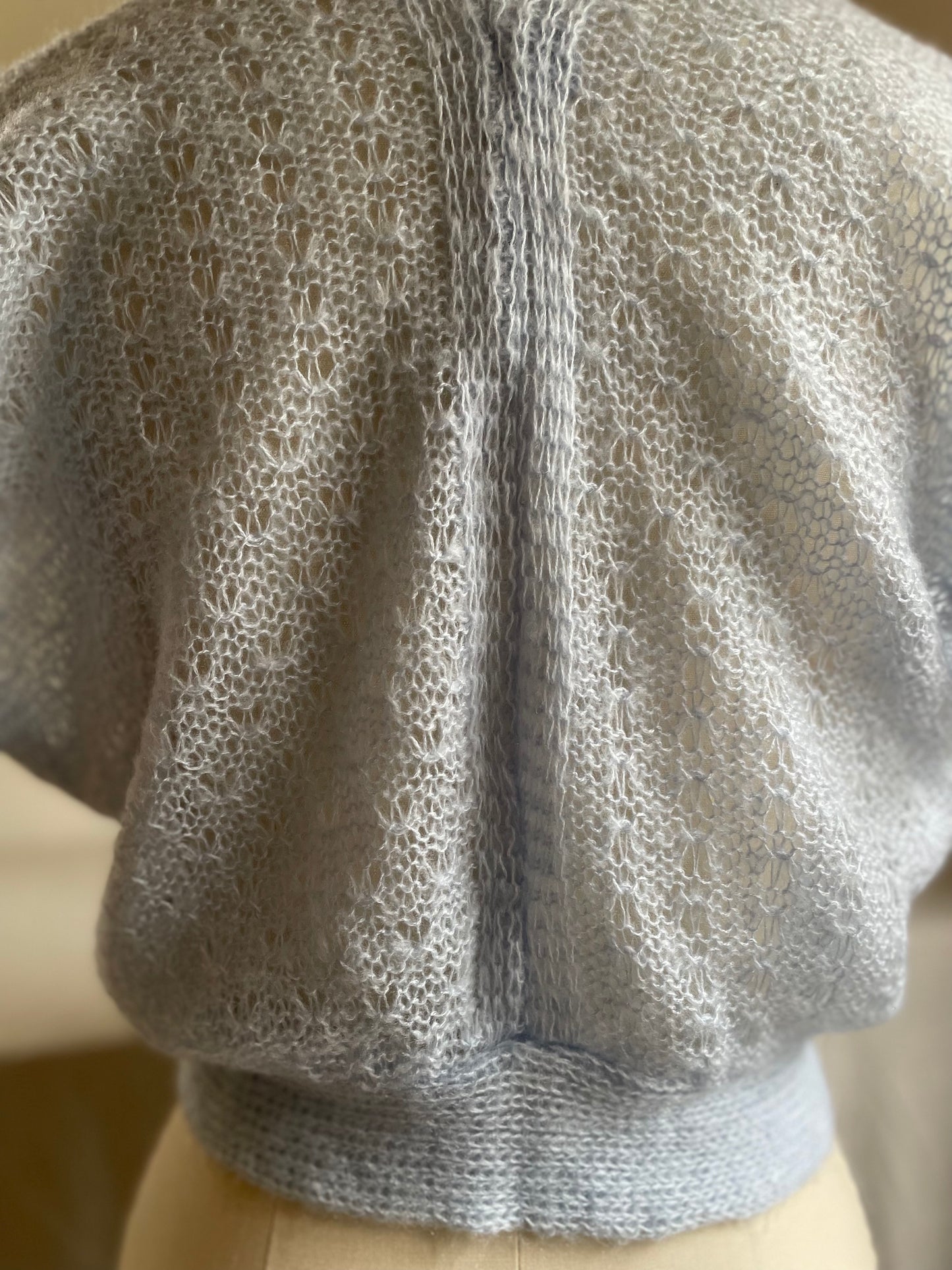 Sweet Periwinkle Blue Shrug