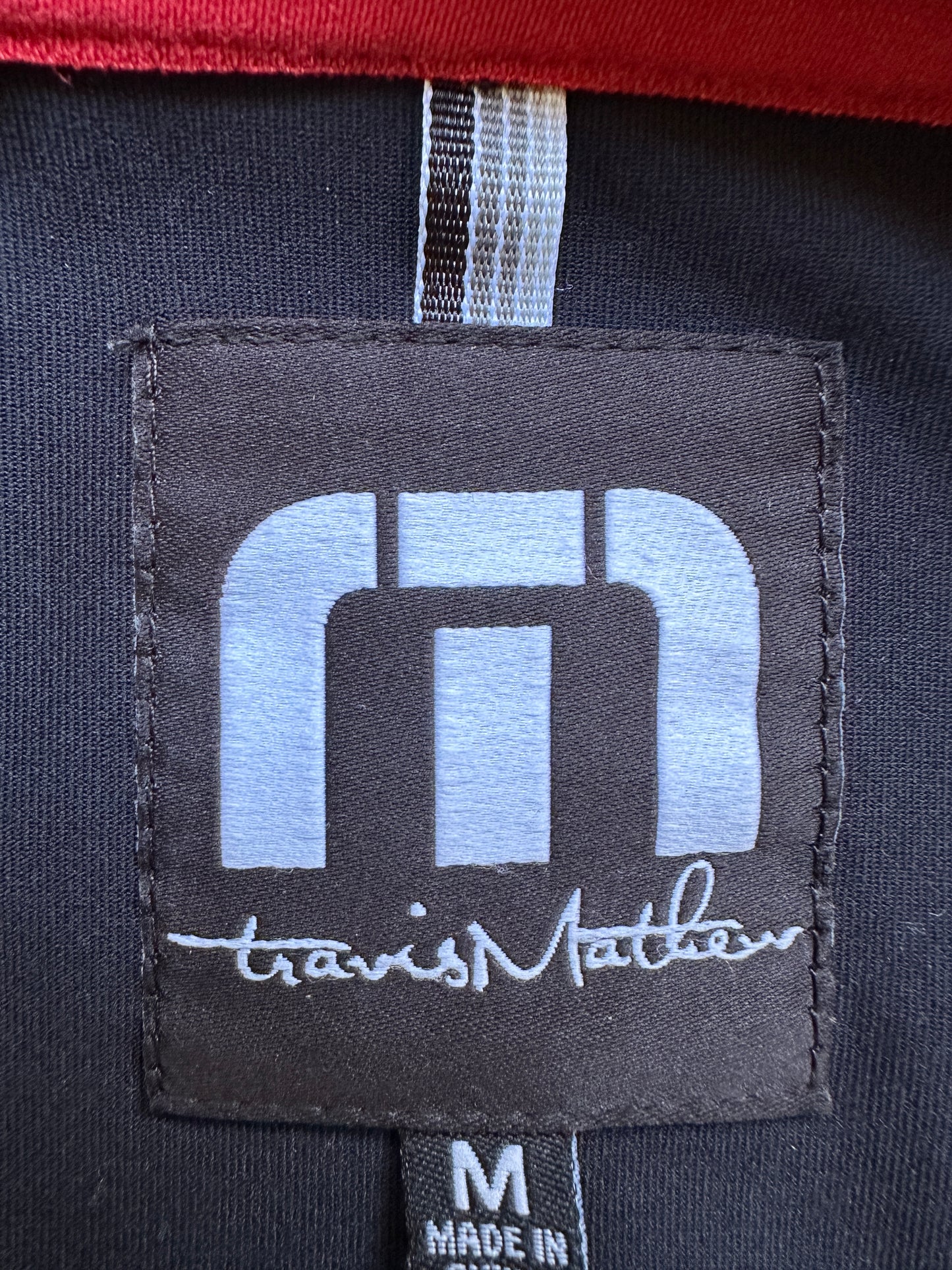 Travis Mathew Tri-Color Zip Up Track