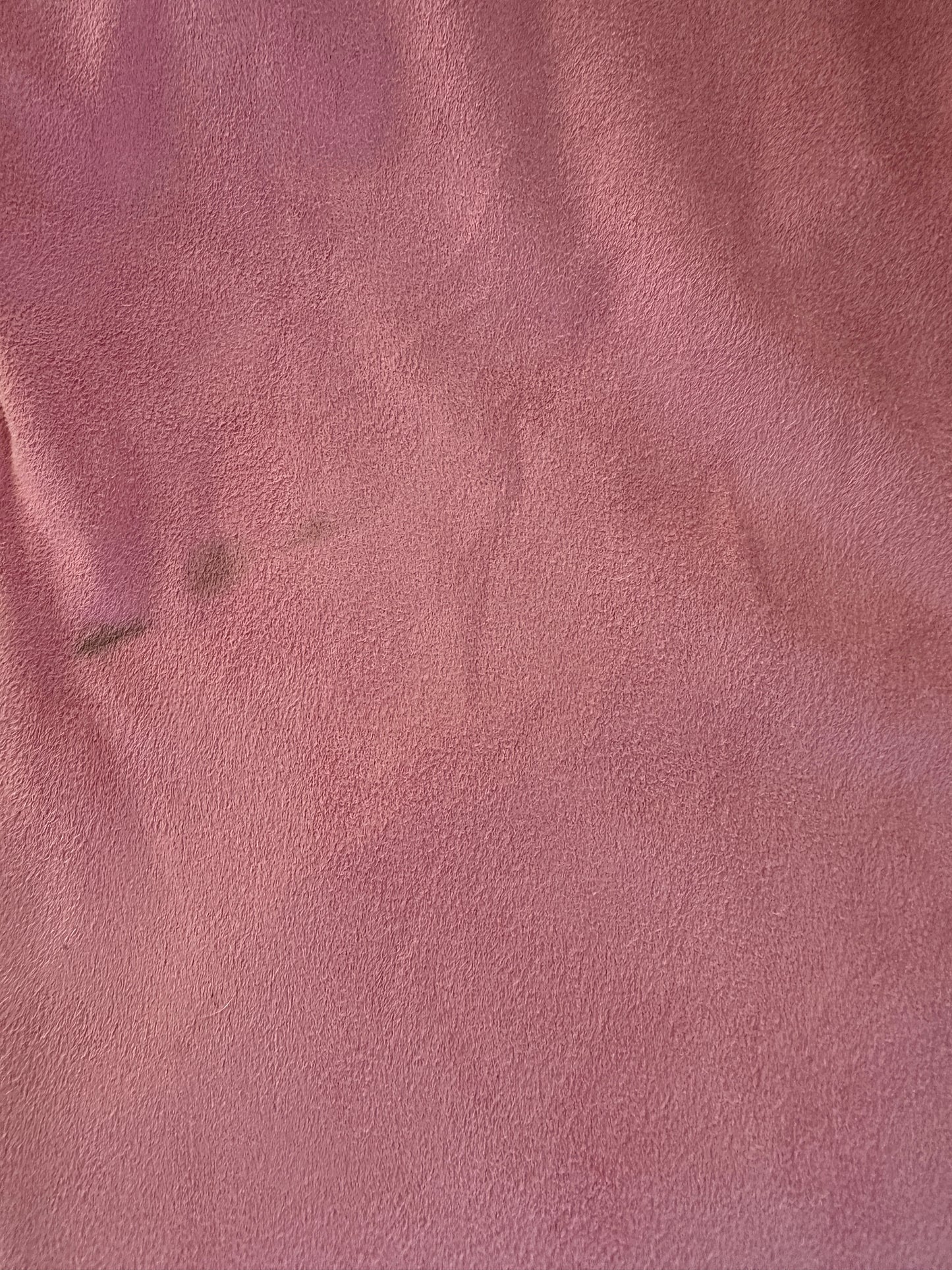 St. Johns Sport Pink Faux Suede Track Jacket