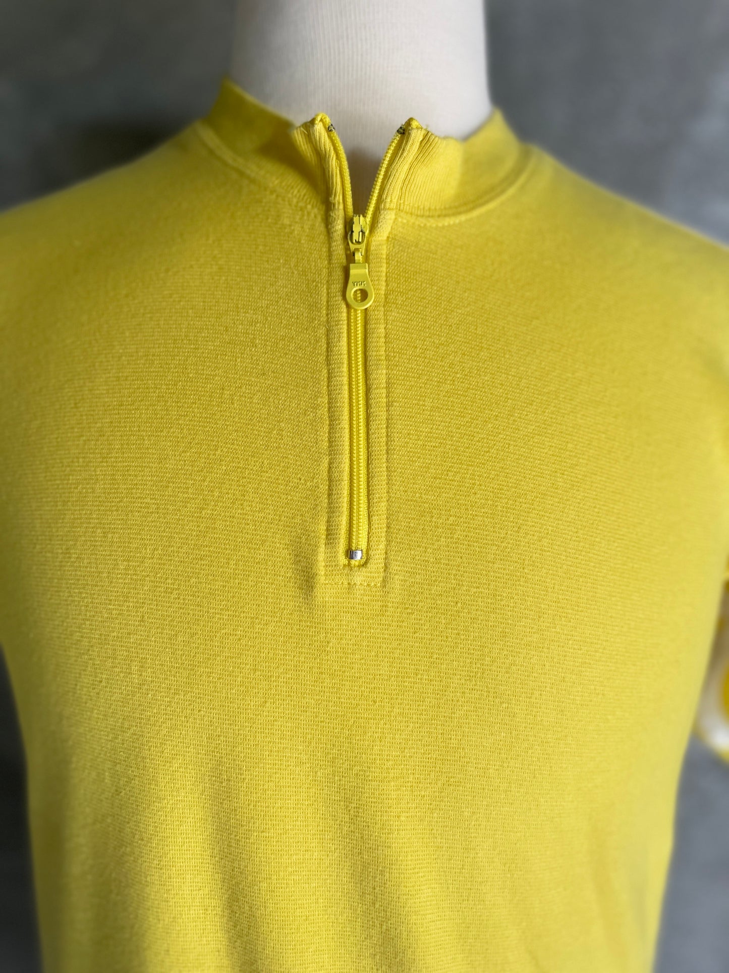 Zip-Up Knit Henley