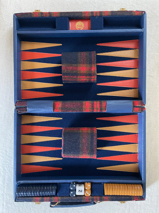 Ultimate Aries of Beverly Hills Travel Backgammon Set