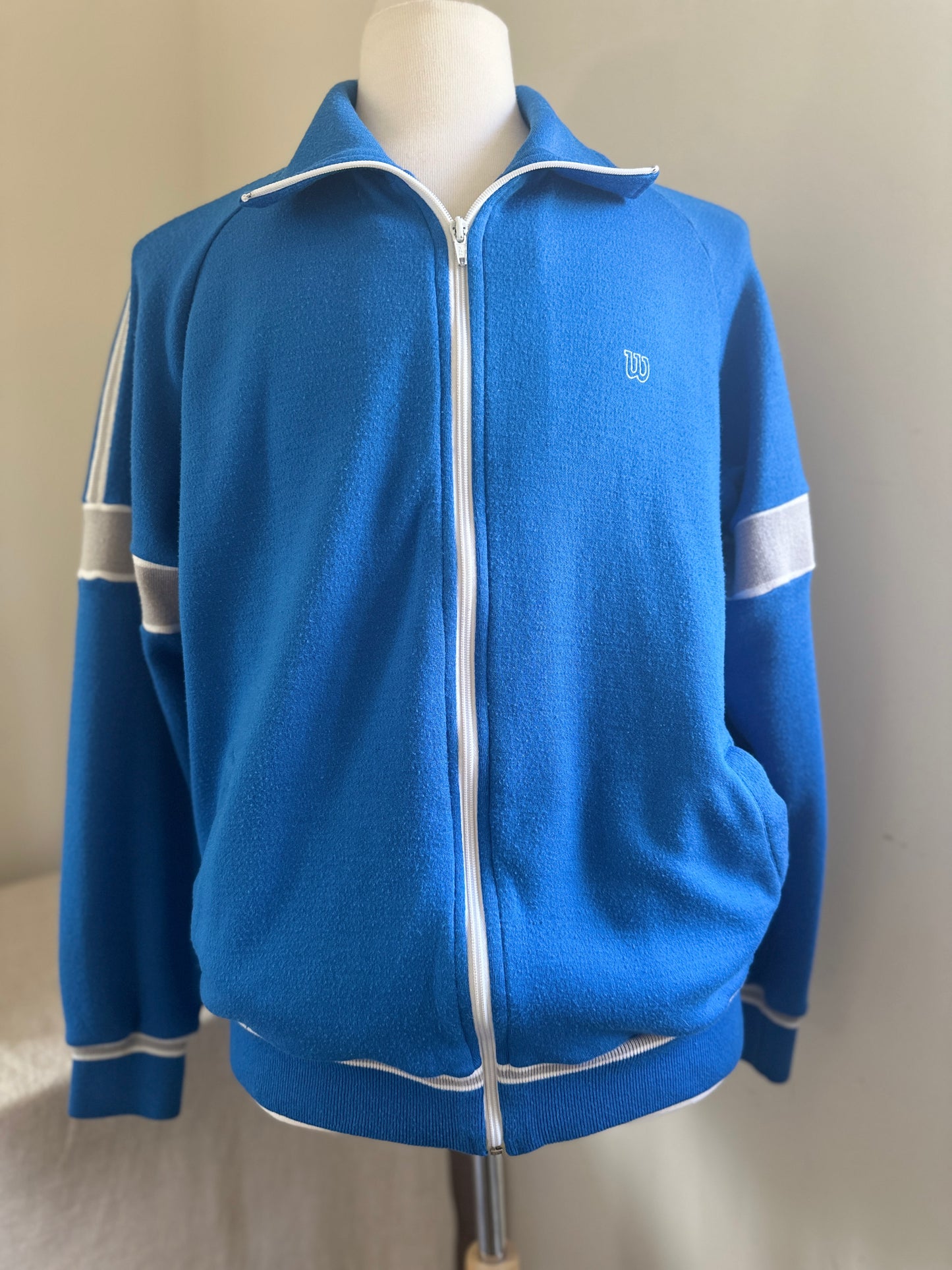 Wilson Cobalt Blue Tennis Zip Up Jacket