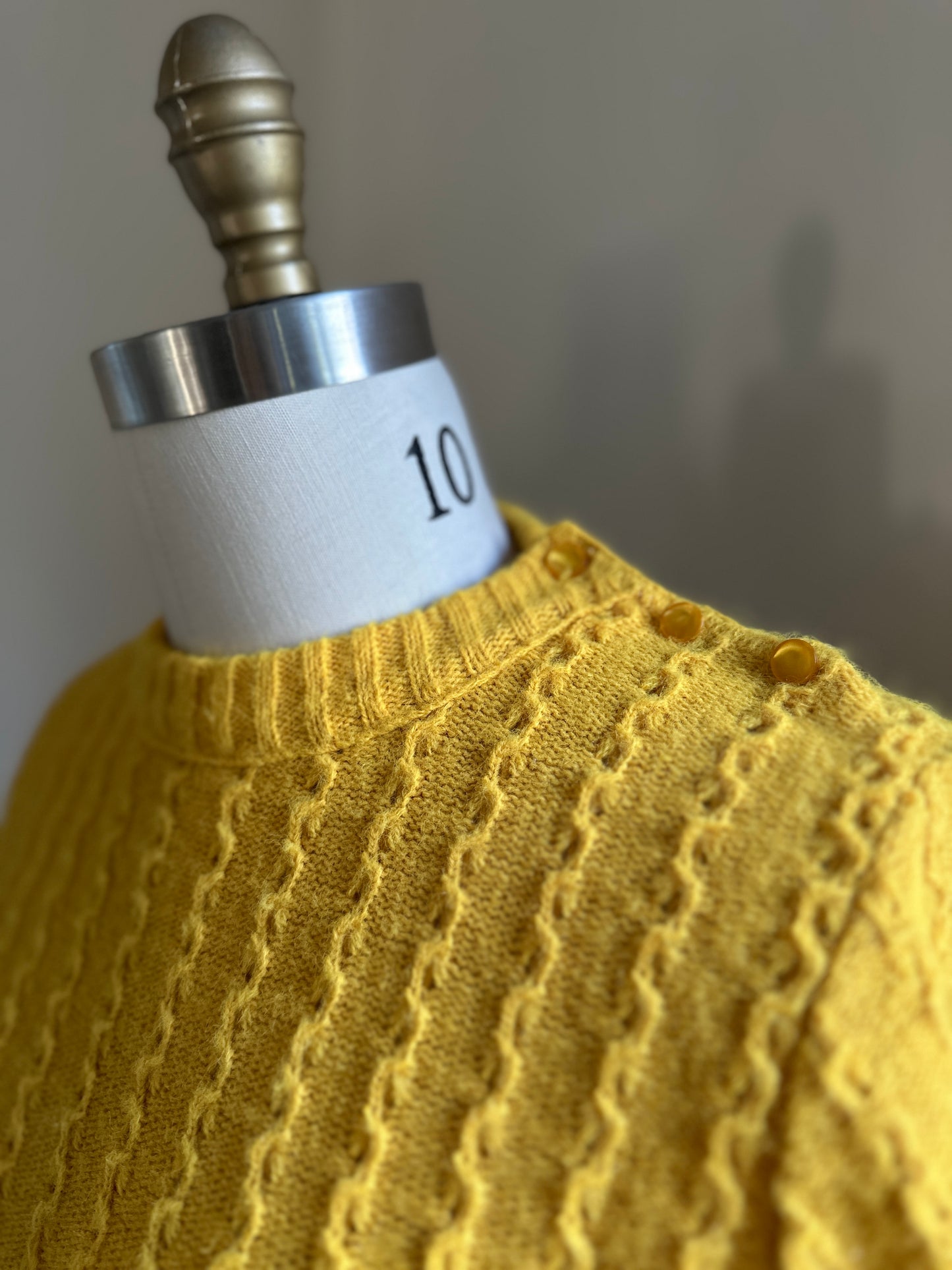 Penrose Canary Yellow Short Sleeve Sweater