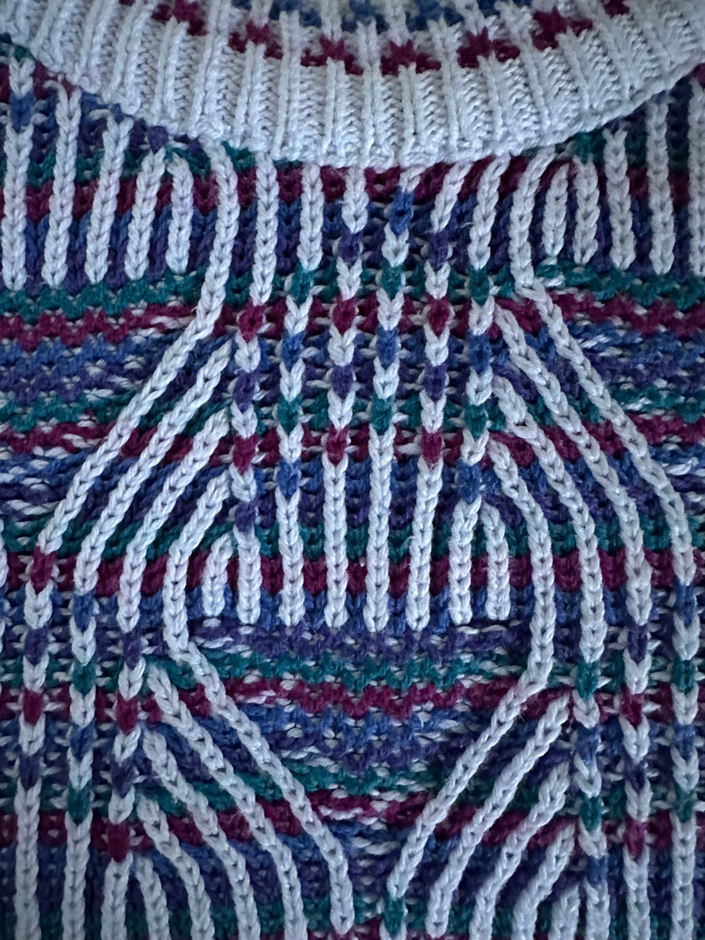 Alexander Julian Cotton Swirls Sweater