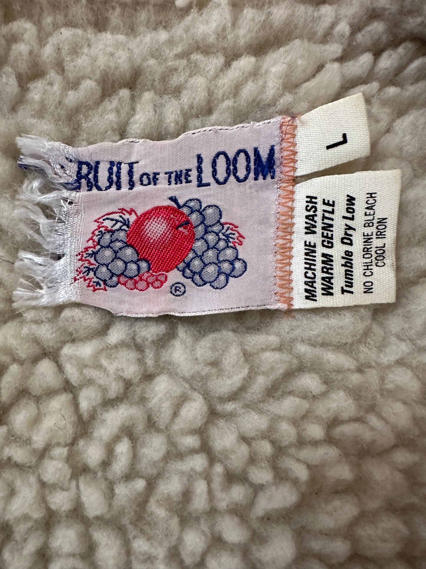 Fruit of the Loom Denim Fleeced Vest