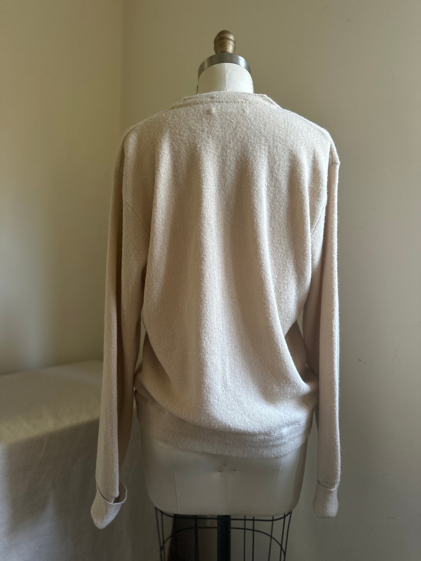 Lord Jeff Beige Golf Sweater