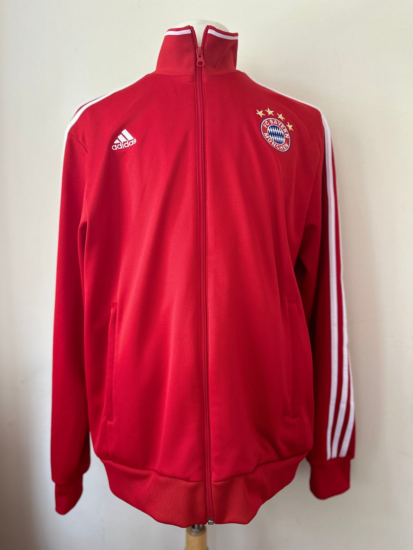 Adidas FC Bayern München Red Track Jacket