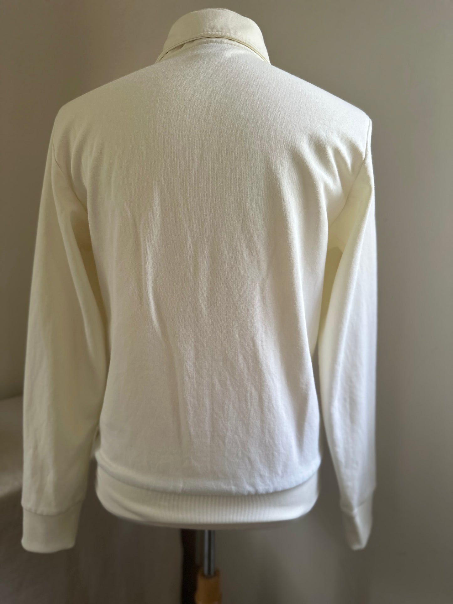 Le Tigre Cream Track Zip Up Jacket