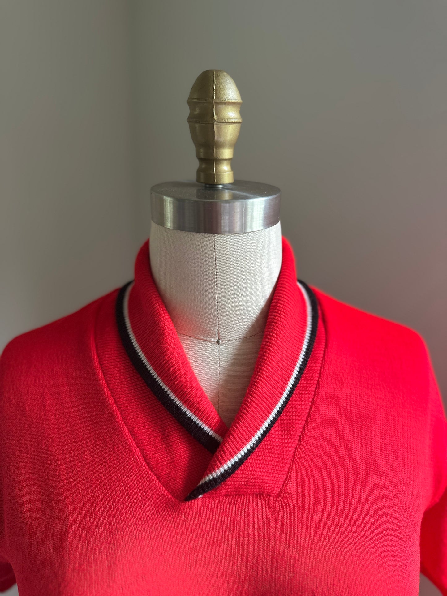 Arena Electric Red Short Sleeve Sweater