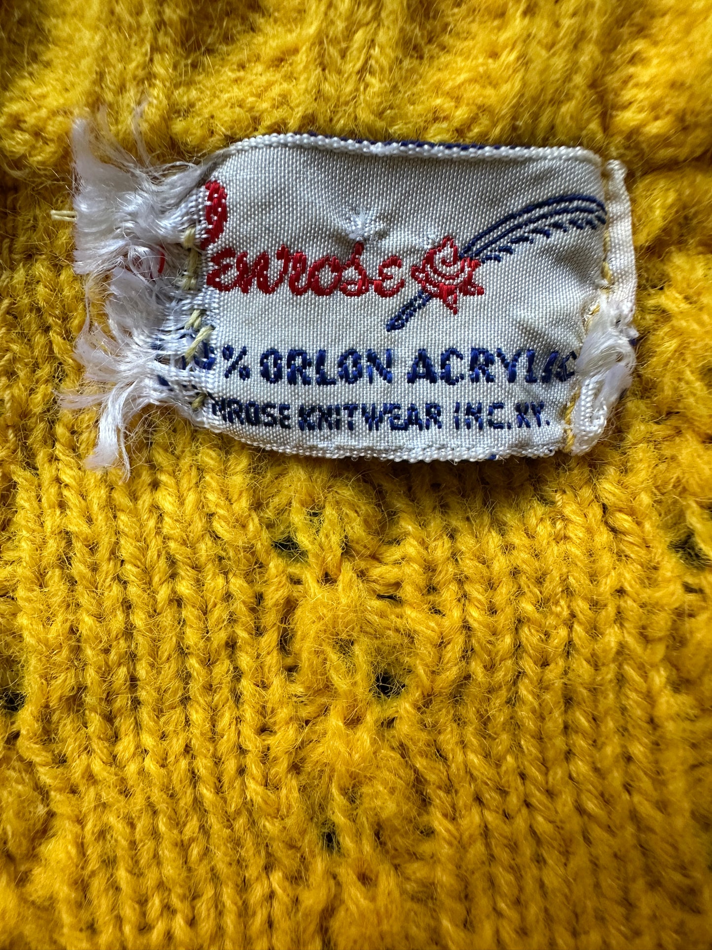 Penrose Canary Yellow Short Sleeve Sweater