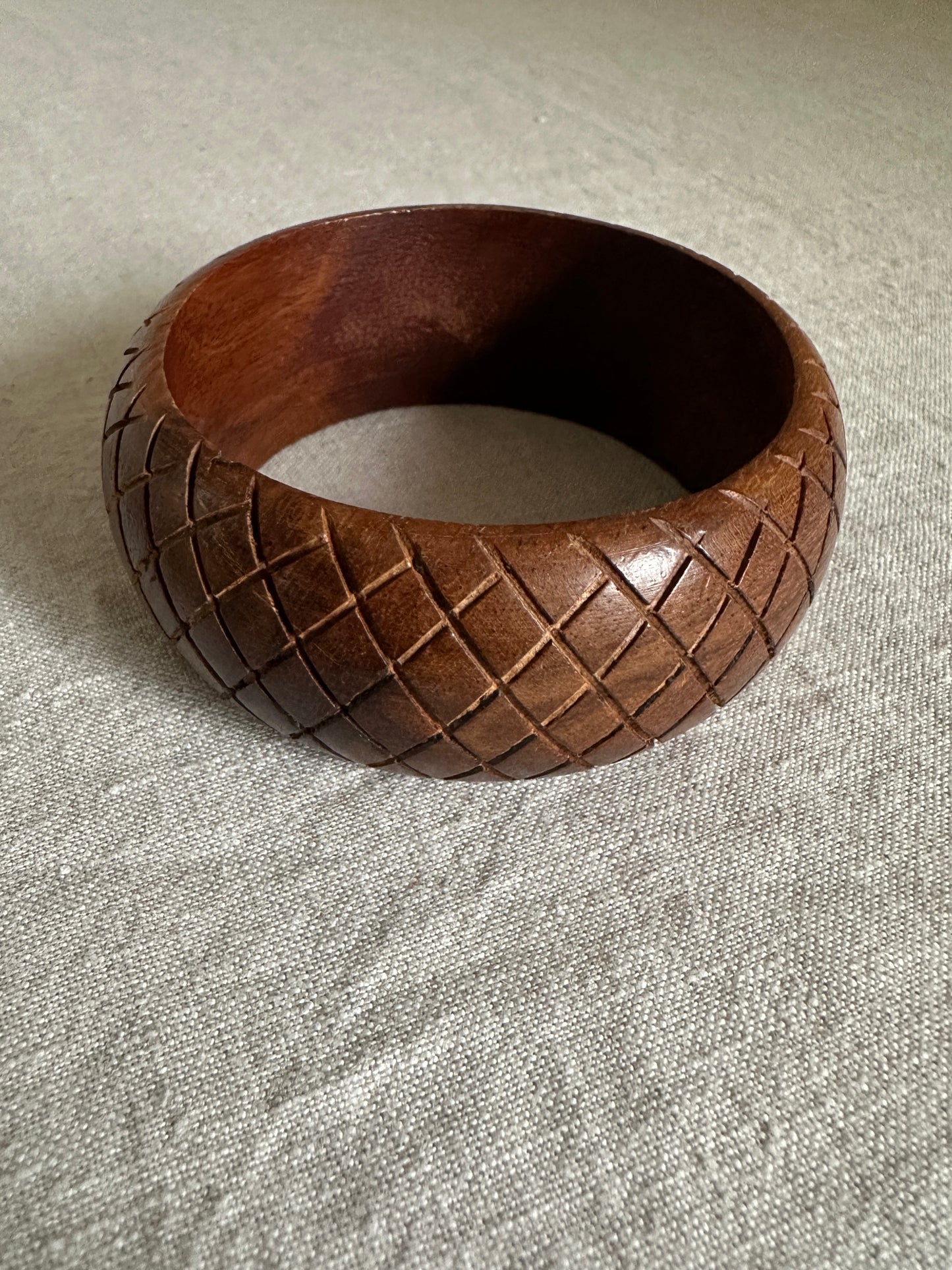 Chunky Wood Bangle