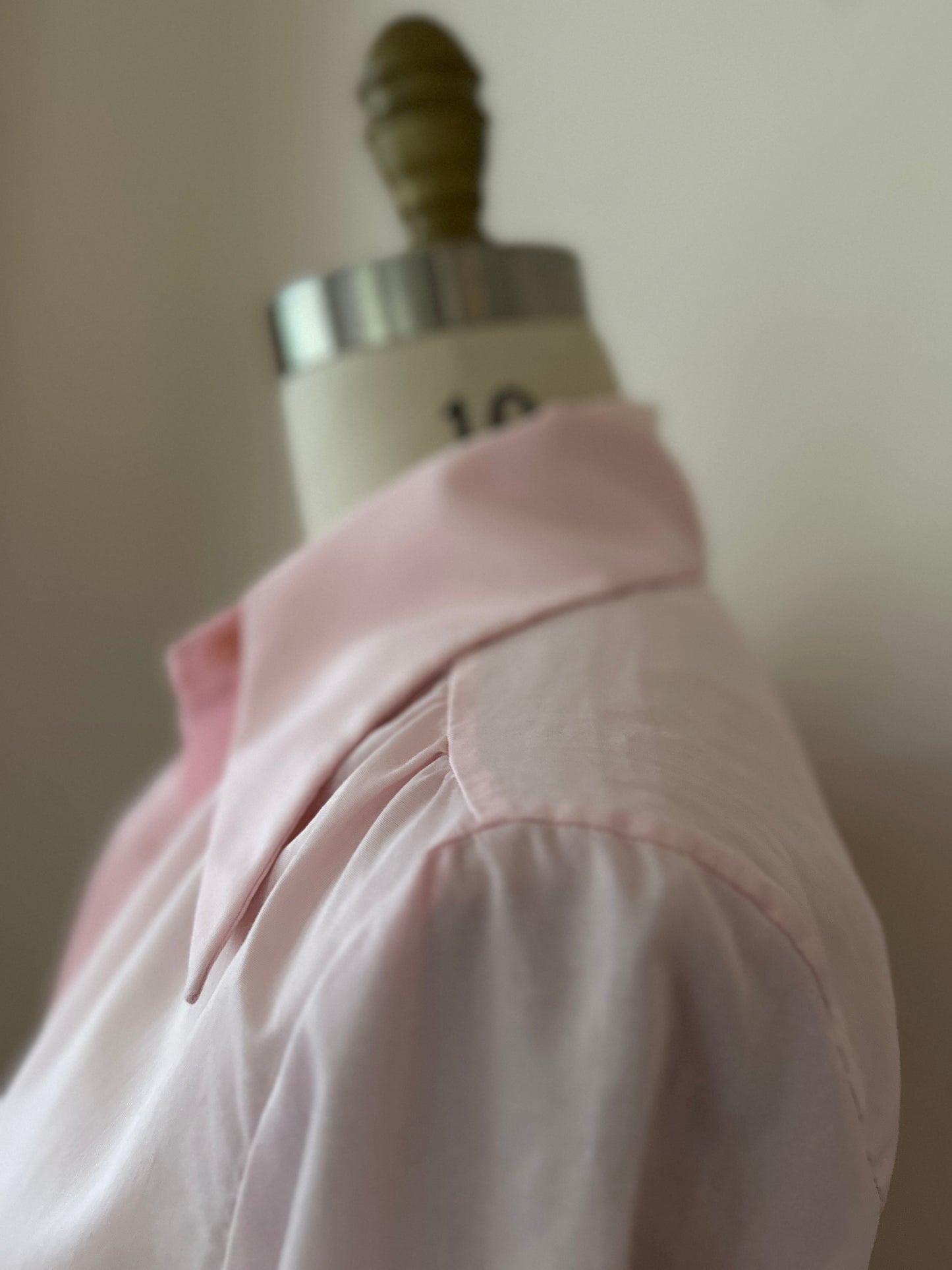 The Perfect Pink Collared Blouse by Lady Arrow