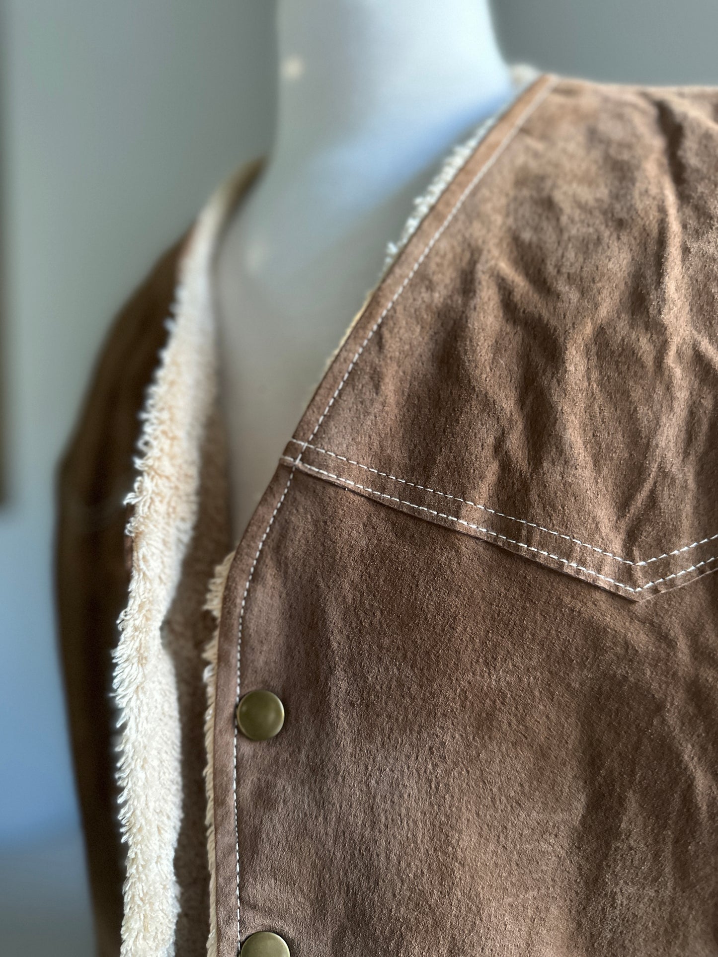 Scully Suede Leather Vest