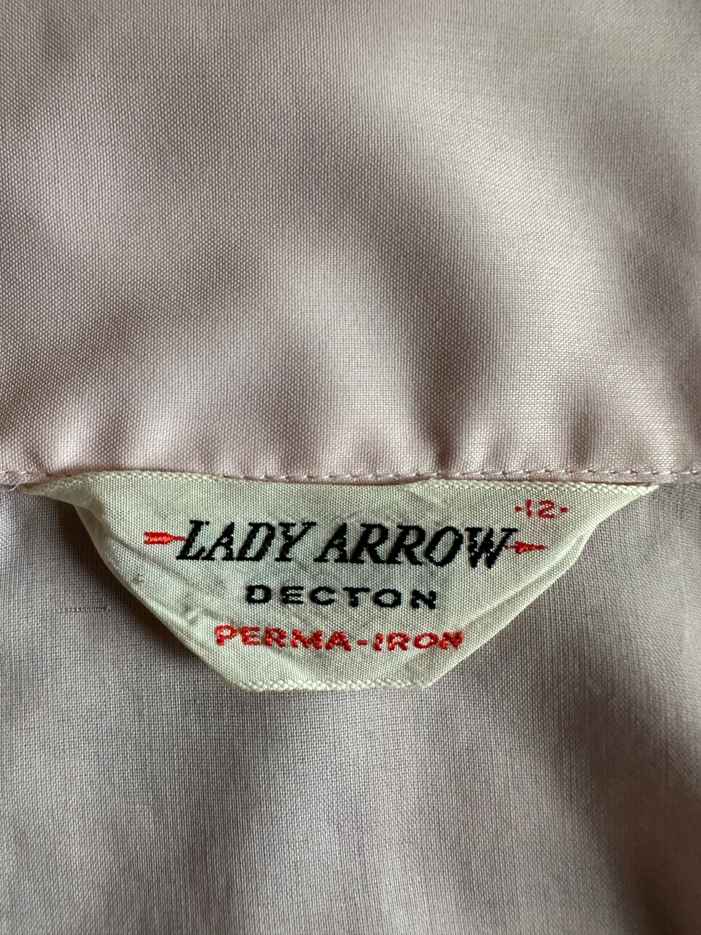 The Perfect Pink Collared Blouse by Lady Arrow