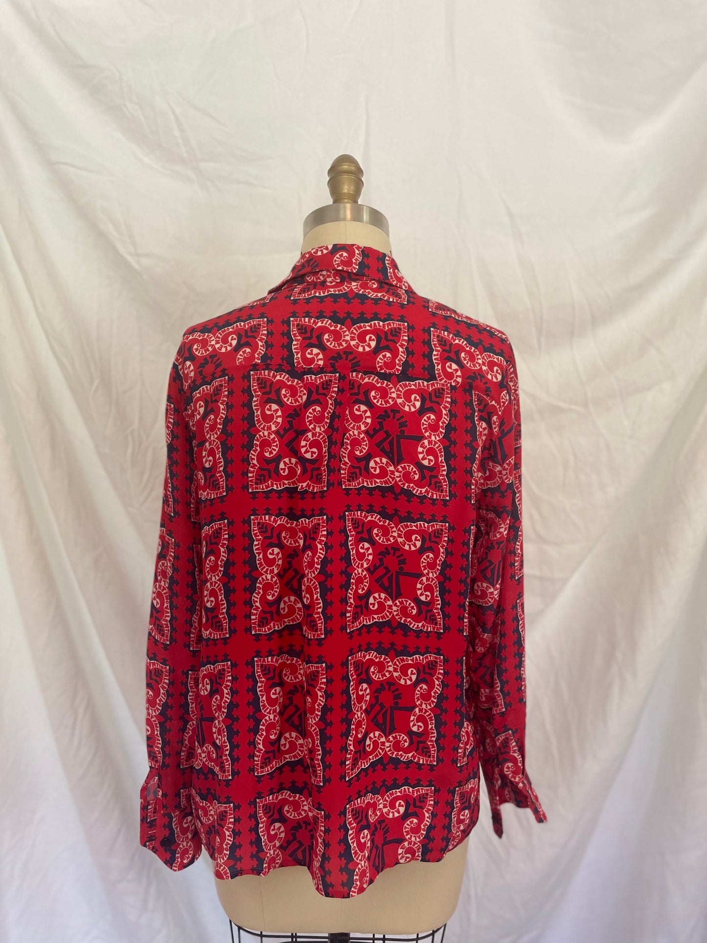 Valentino Silk Bandana Print Knock-Off