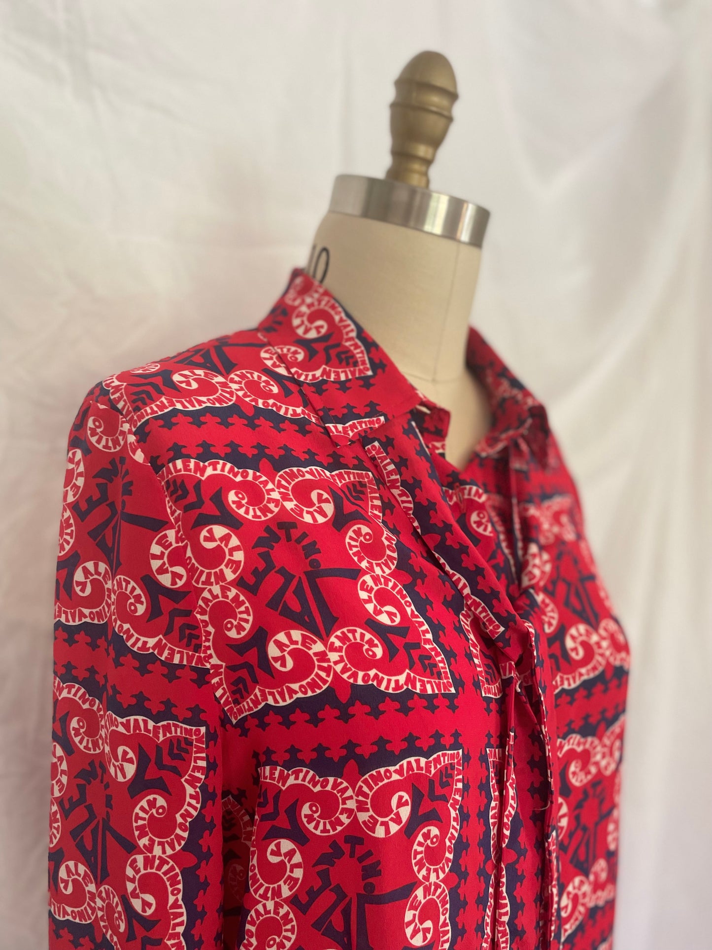 Valentino Silk Bandana Print Knock-Off