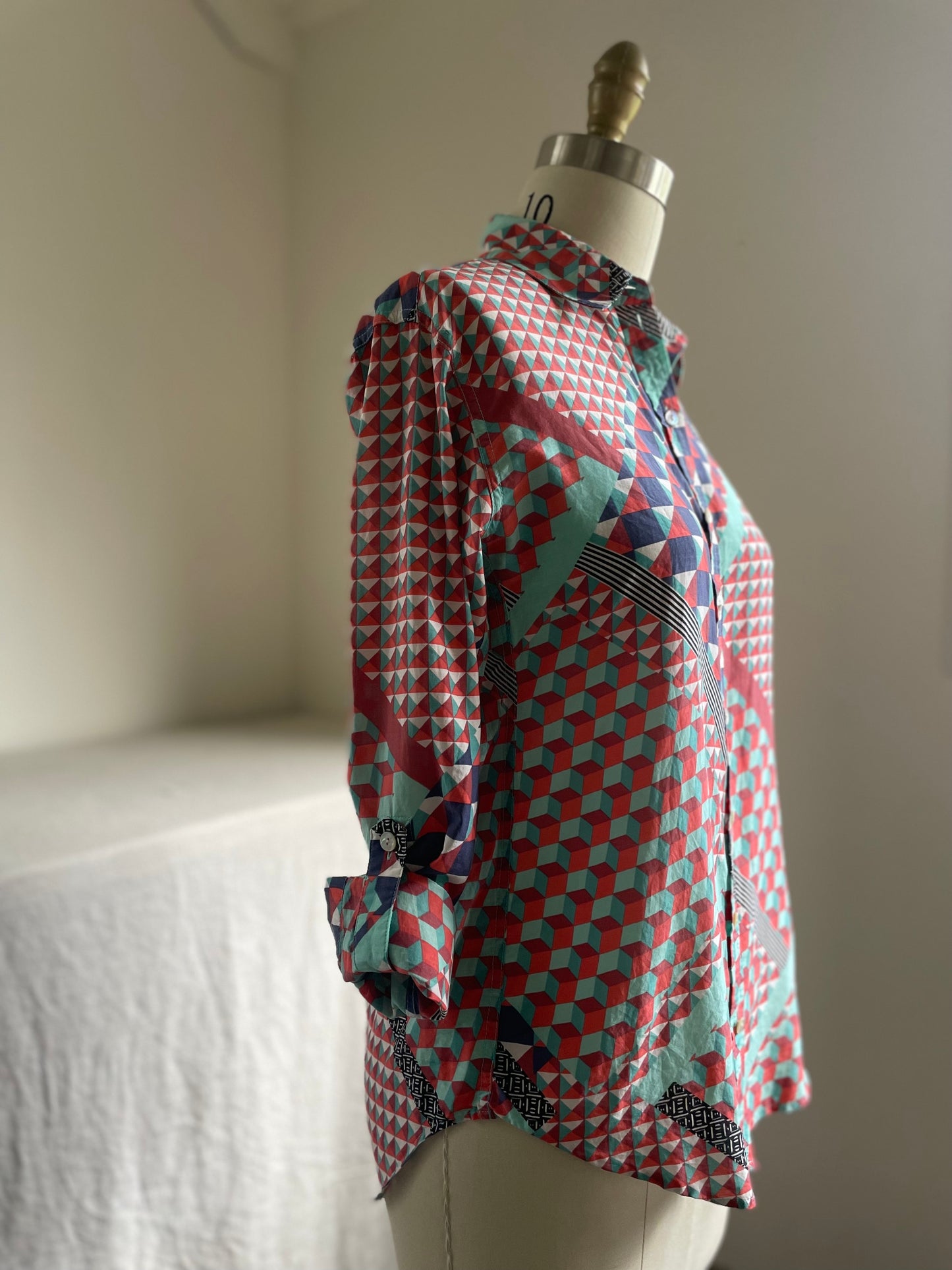Escher-esque Esprit de Corps Lightweight Dress Shirt