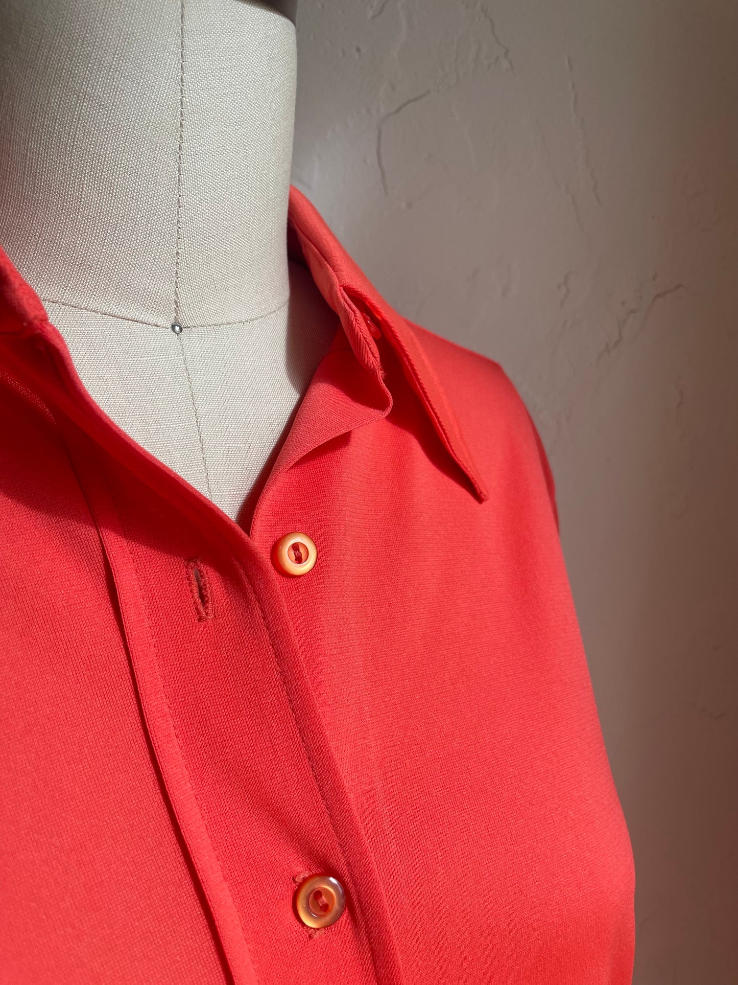 Poppy Orange Dress Shirt