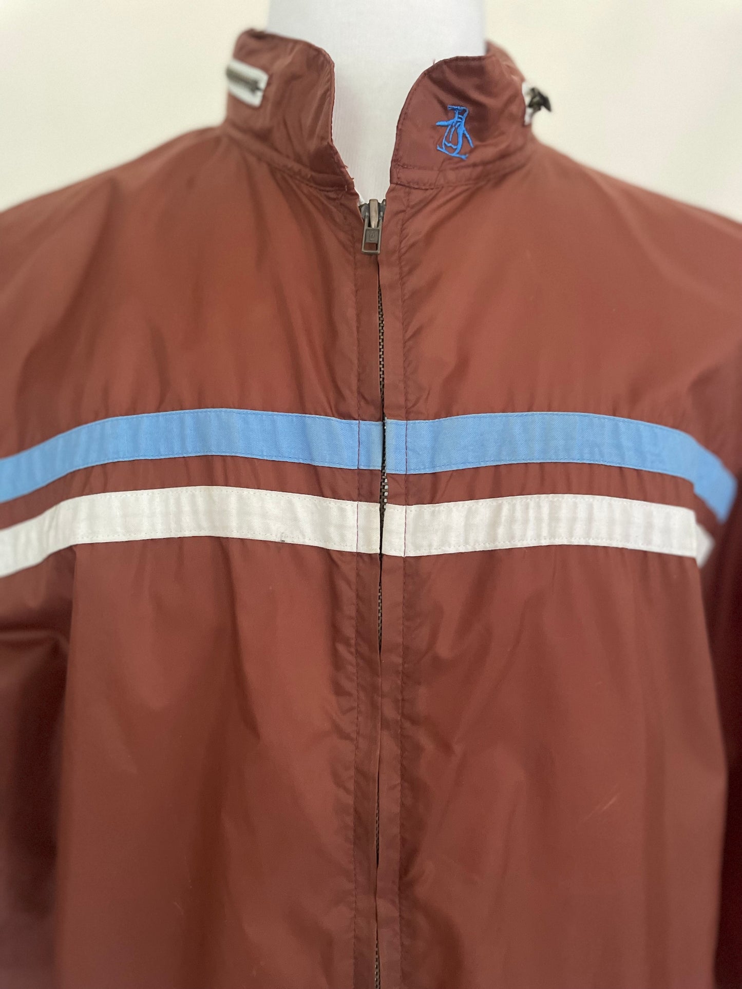 Penguin Two-Stripe Classic Windbreaker