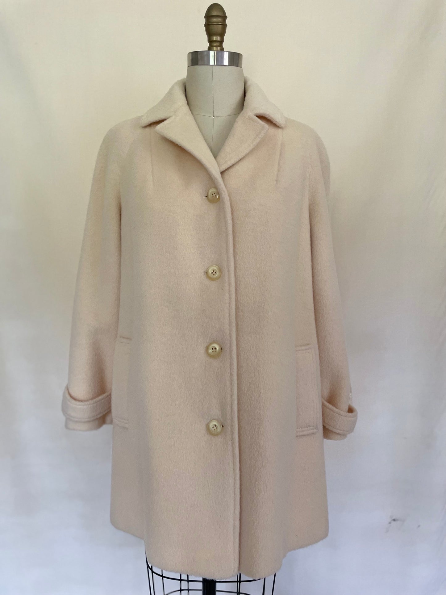 Luxe Wool-Mohair Overcoat