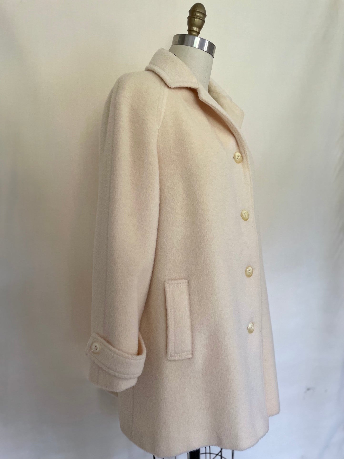 Luxe Wool-Mohair Overcoat