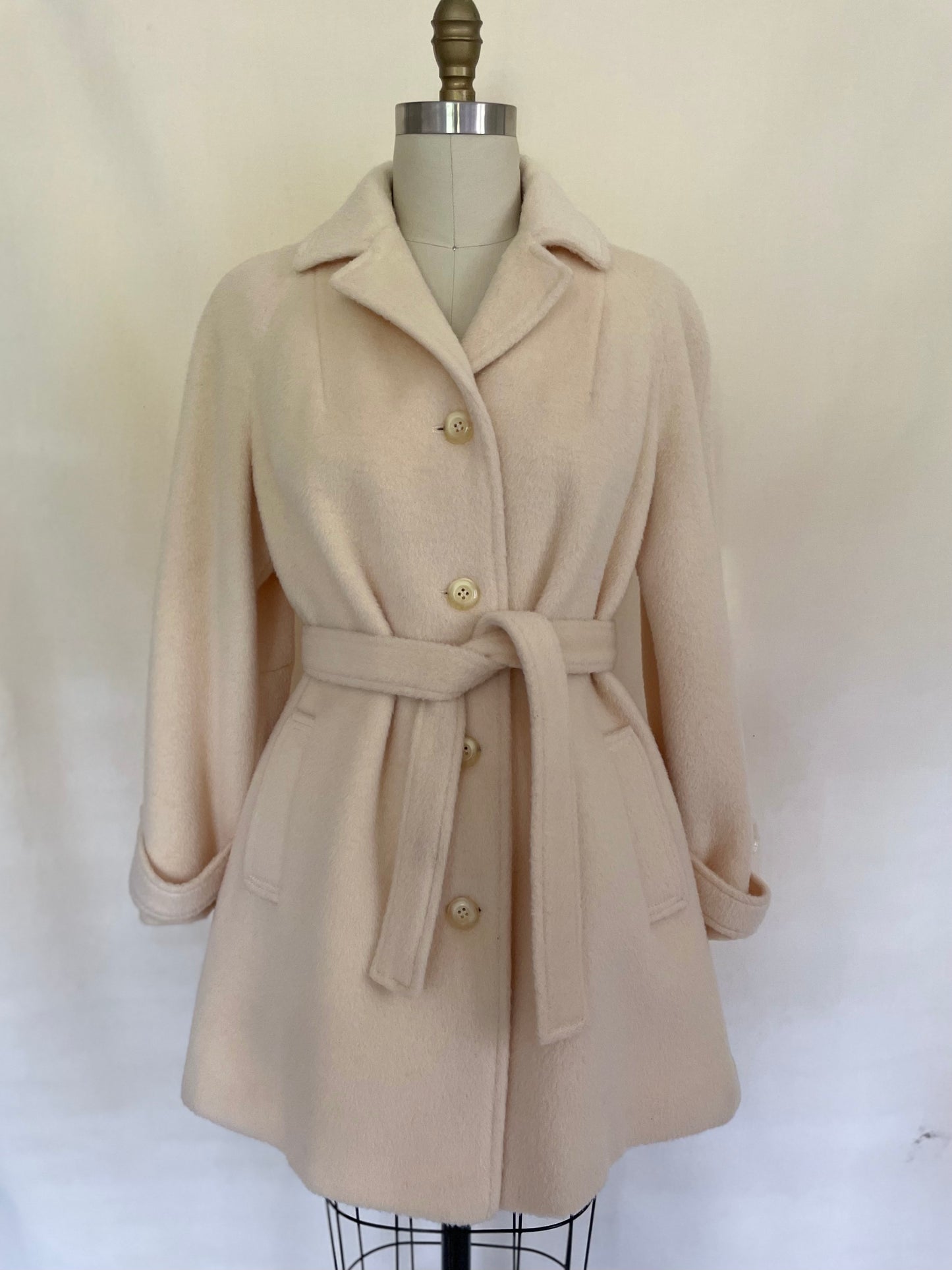 Luxe Wool-Mohair Overcoat