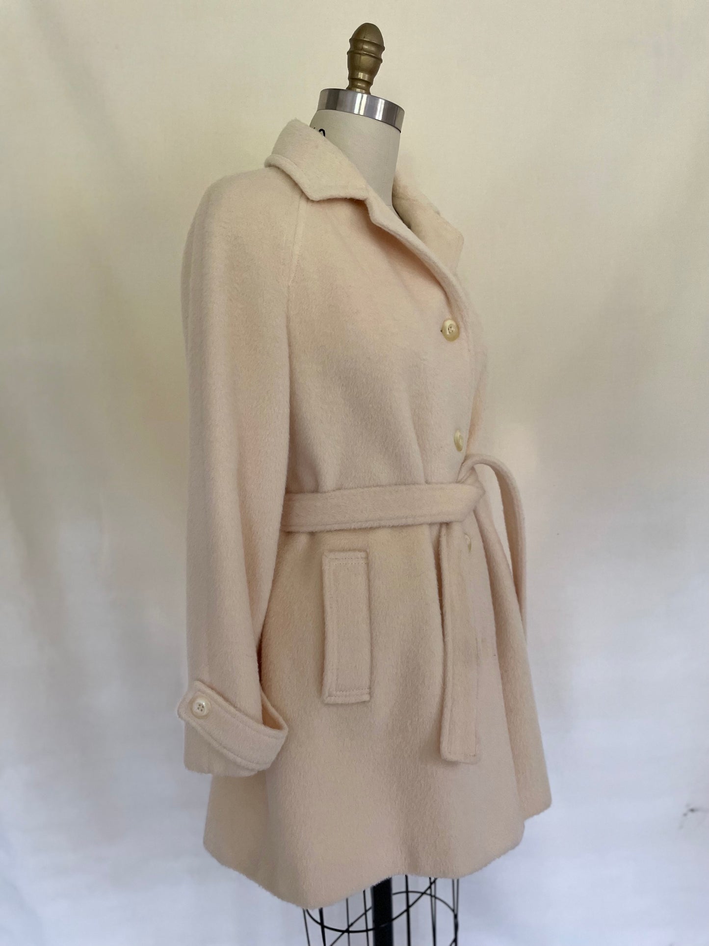 Luxe Wool-Mohair Overcoat