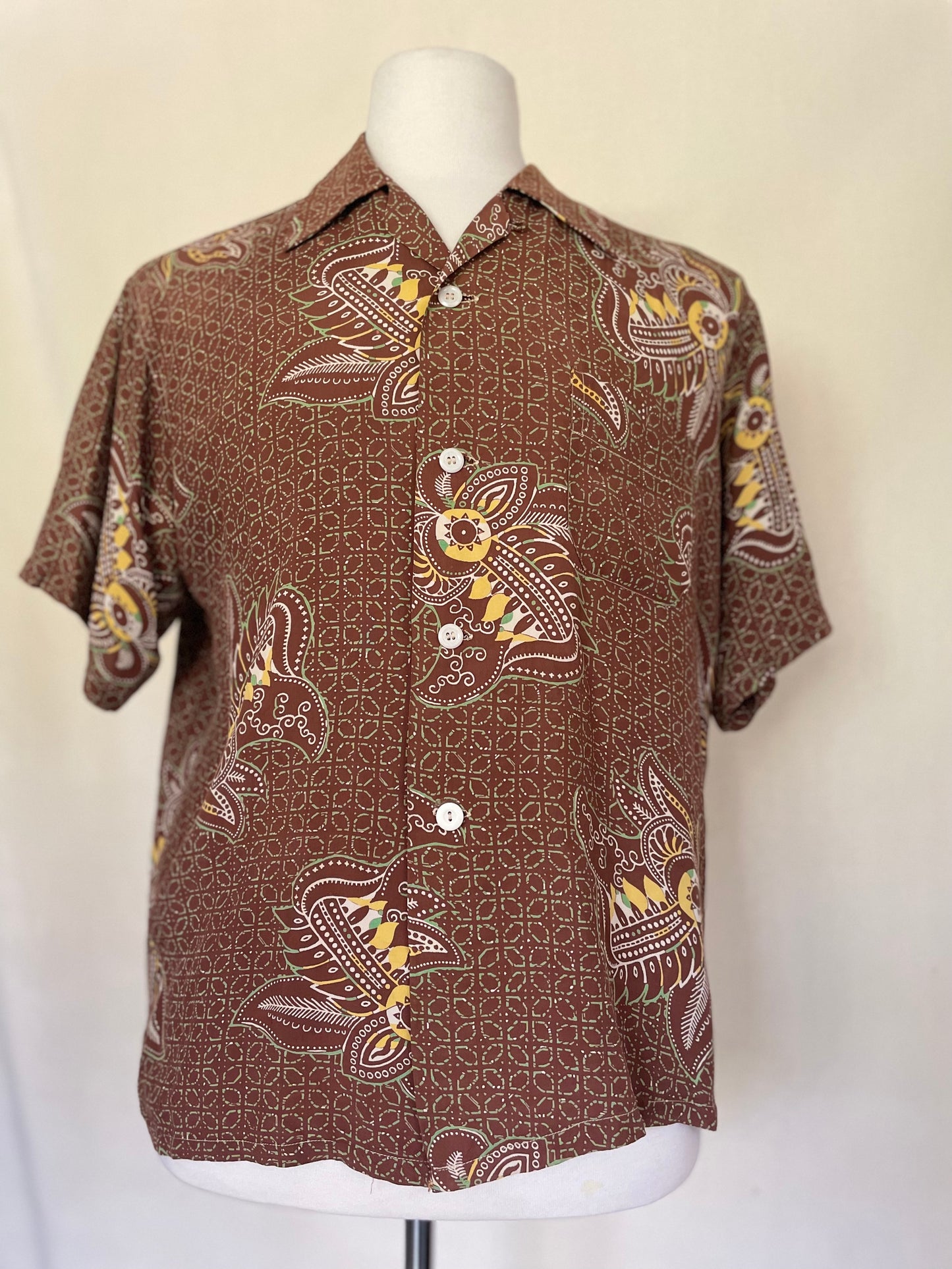Pilgrim Sportswear Paisley Leisure Shirt