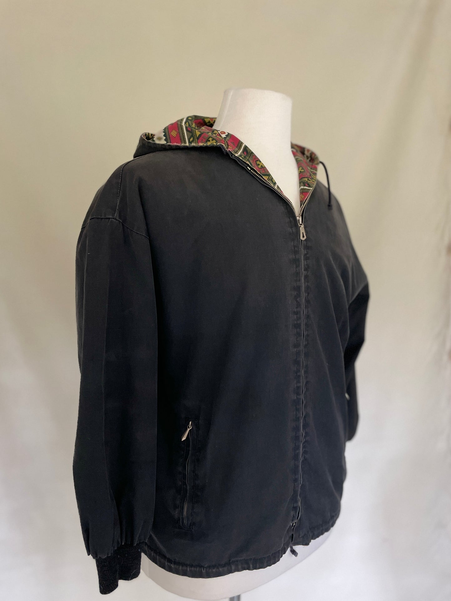 Reversible Zip-Up Hoodie