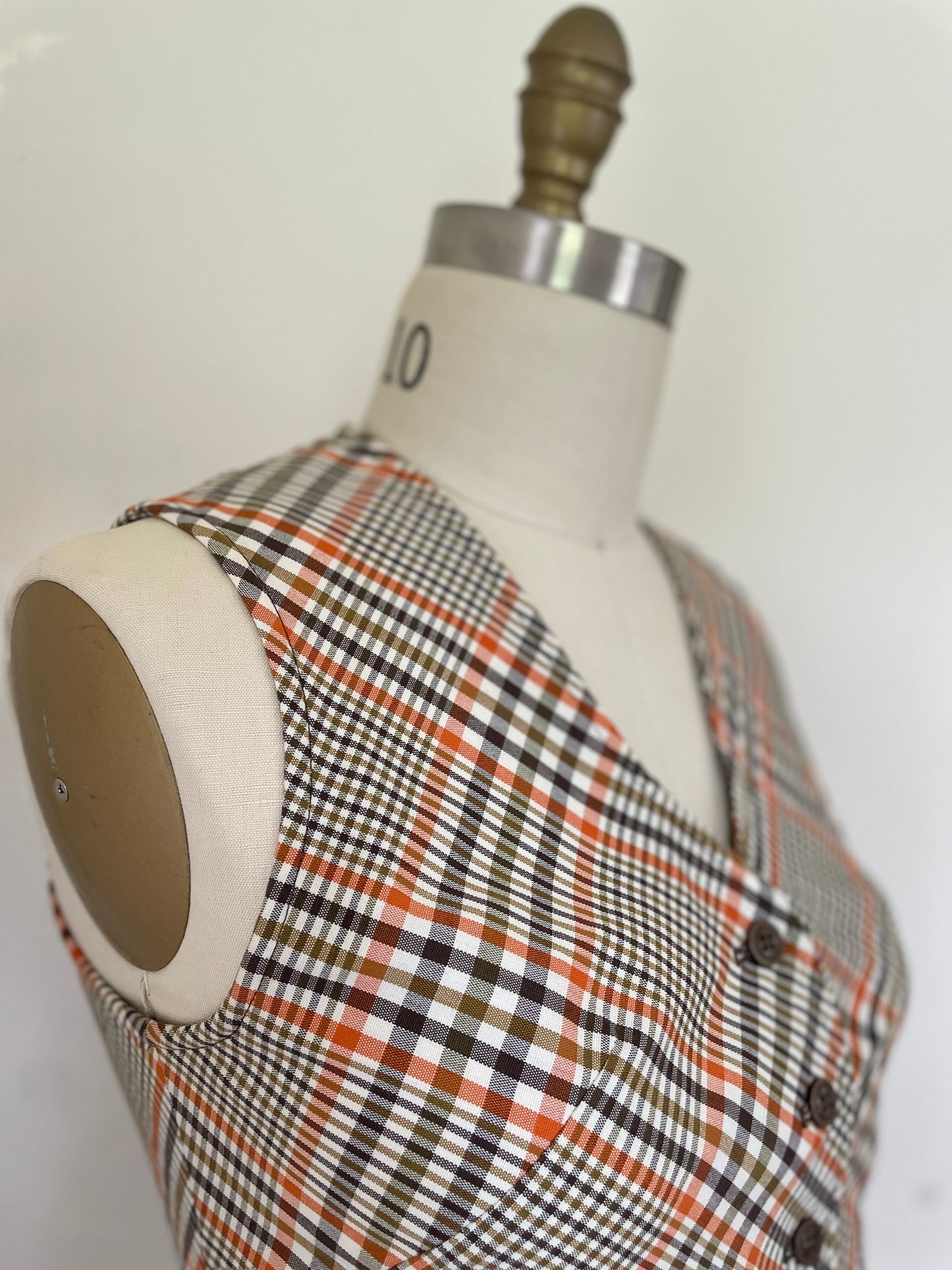 Bobbie Brooks Perfect Plaid Vest