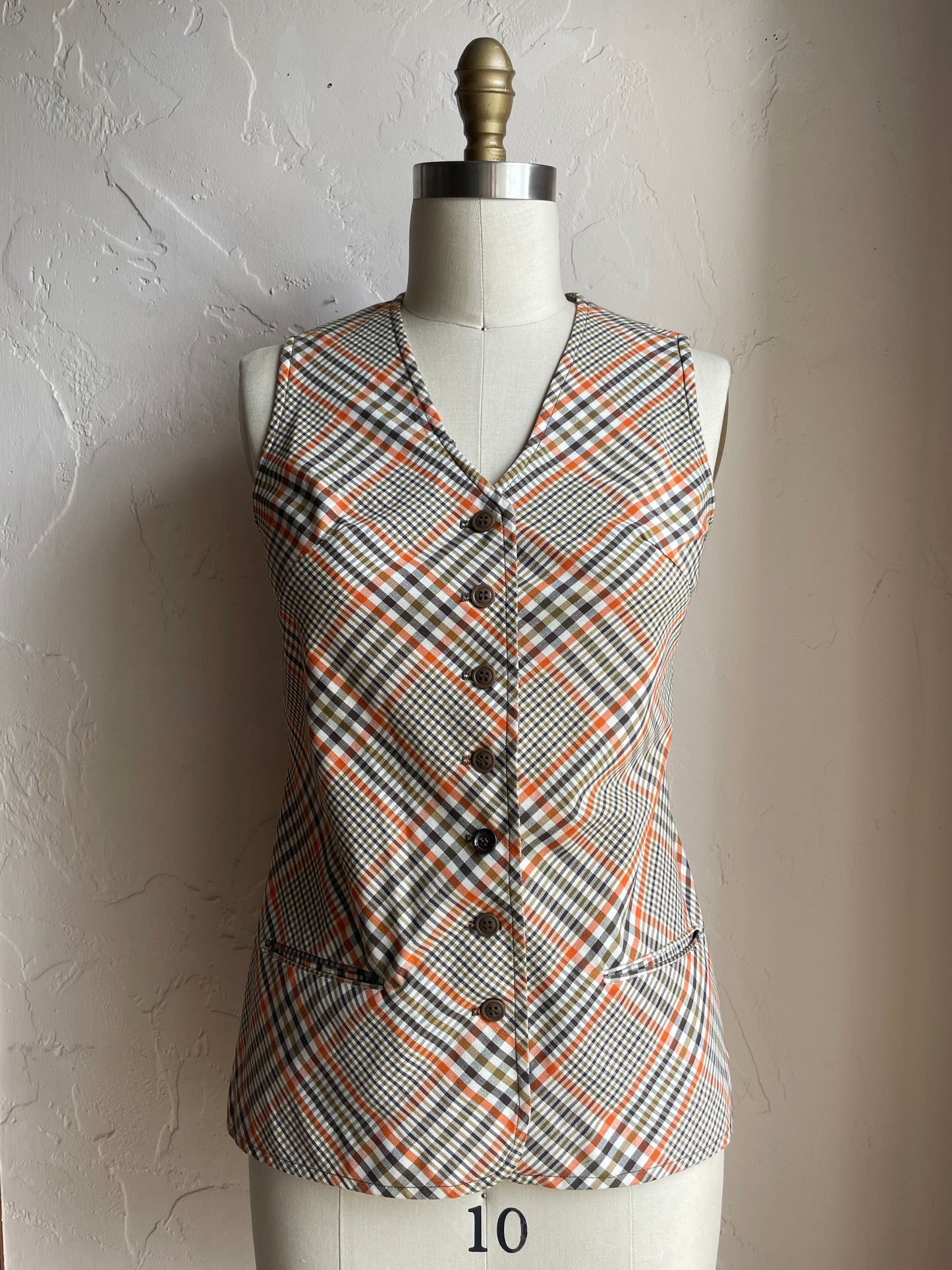 Bobbie Brooks Perfect Plaid Vest