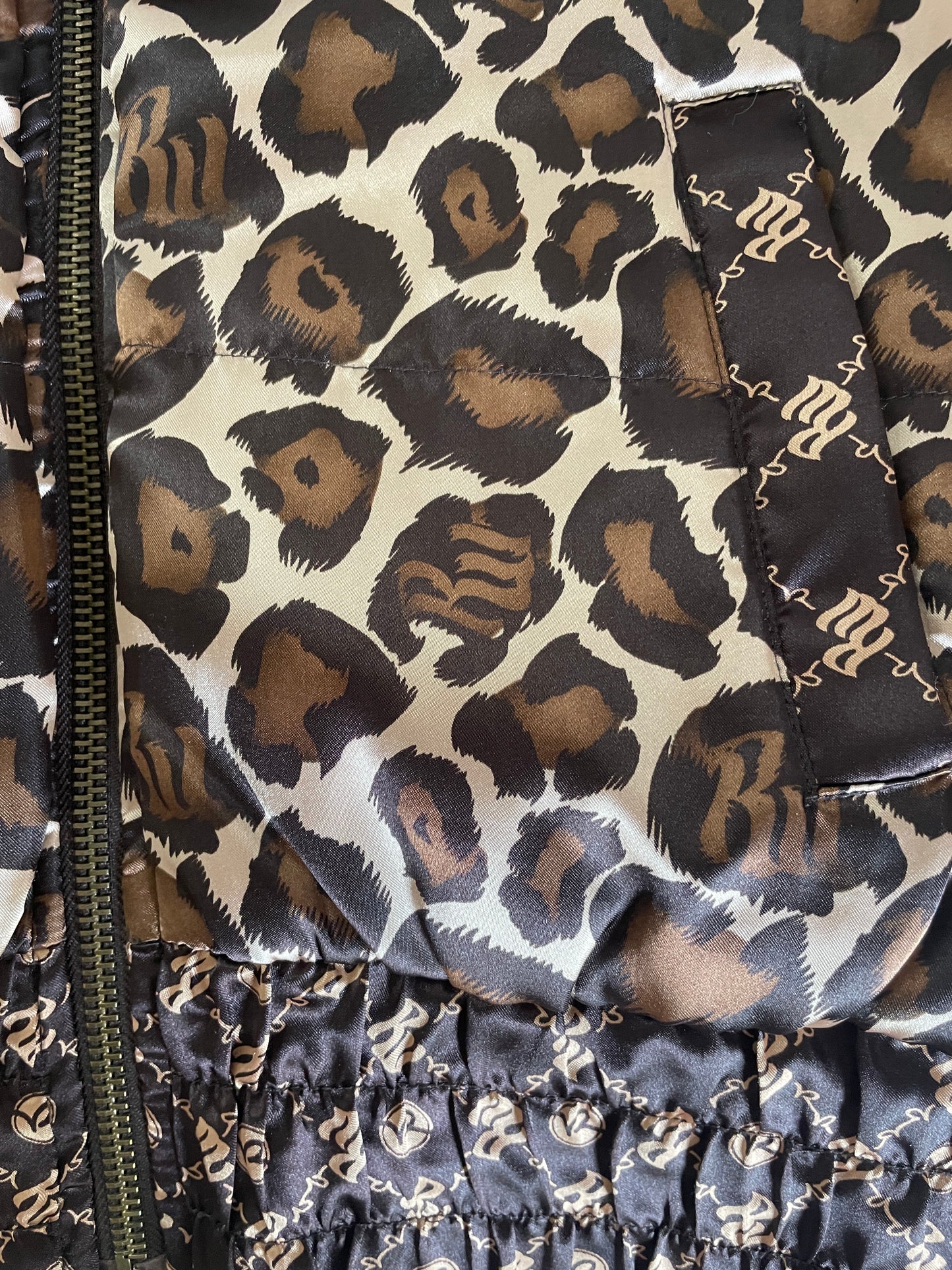 Glam Cheetah Puffy Vest