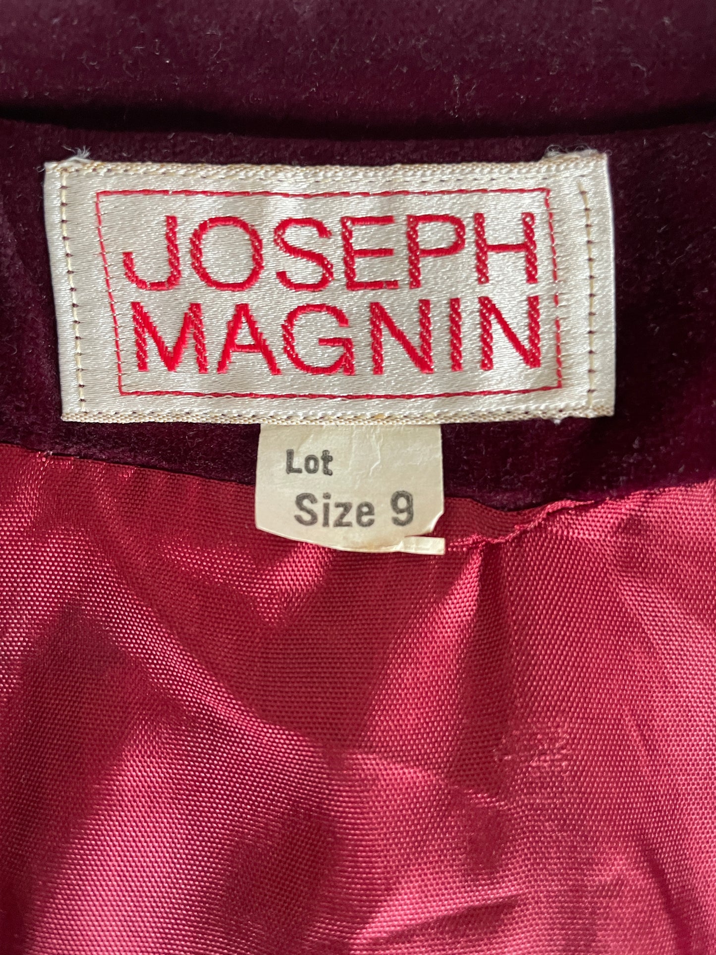 Jospeh Magnin Elegant Velvet Jacket