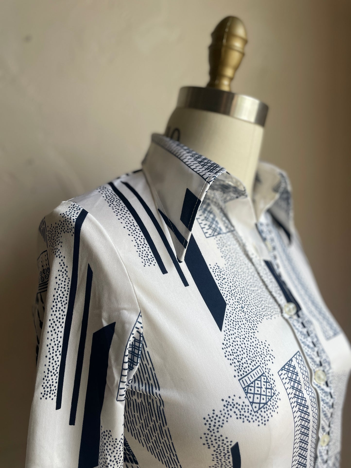 Sharon Etch-A-Sketch Disco Shirt
