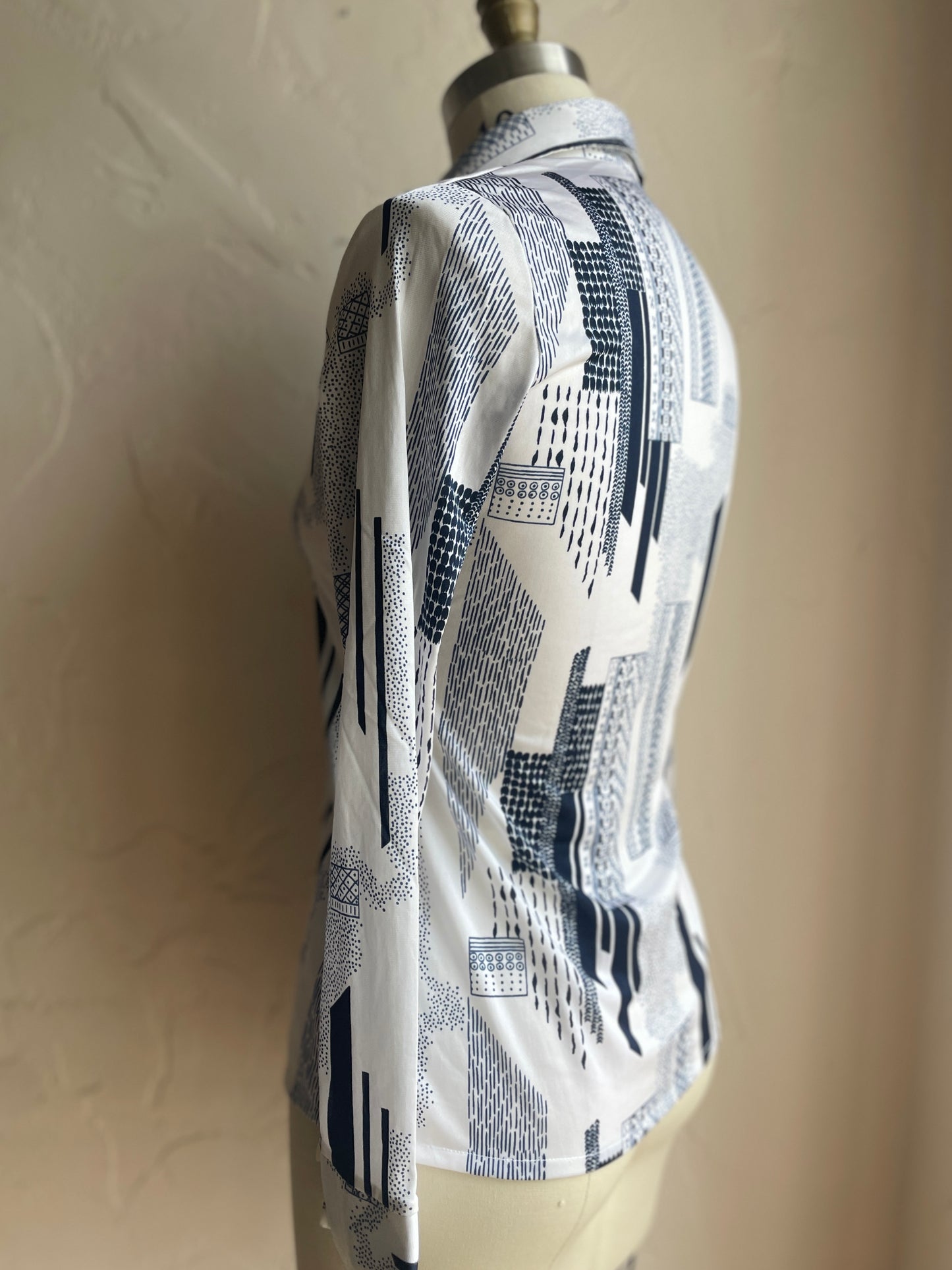 Sharon Etch-A-Sketch Disco Shirt
