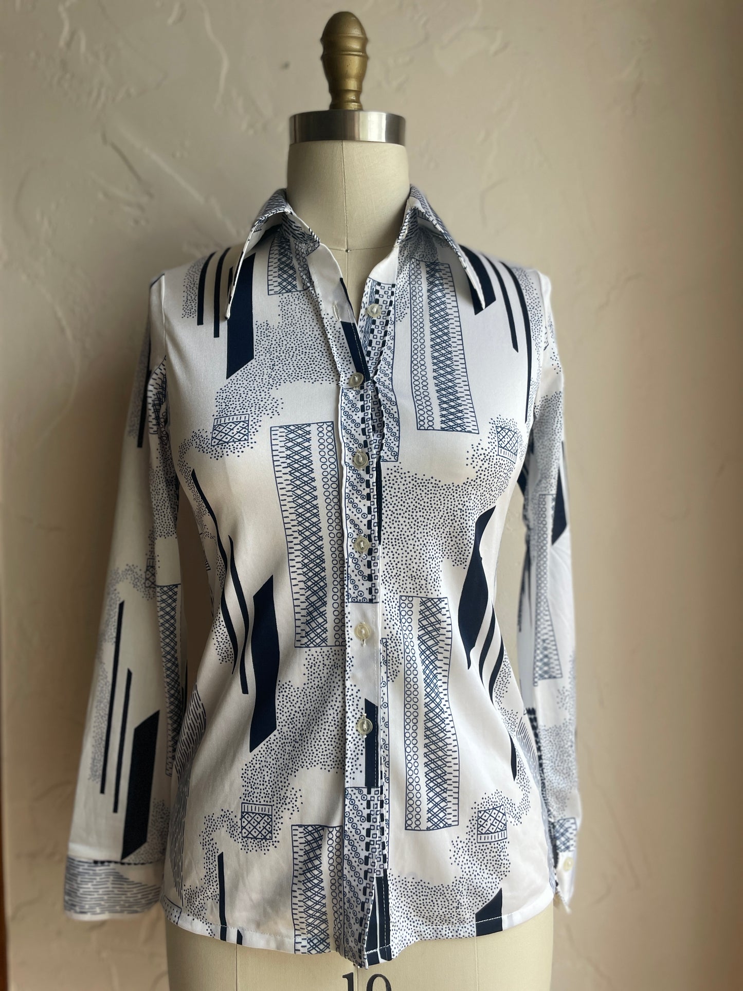 Sharon Etch-A-Sketch Disco Shirt
