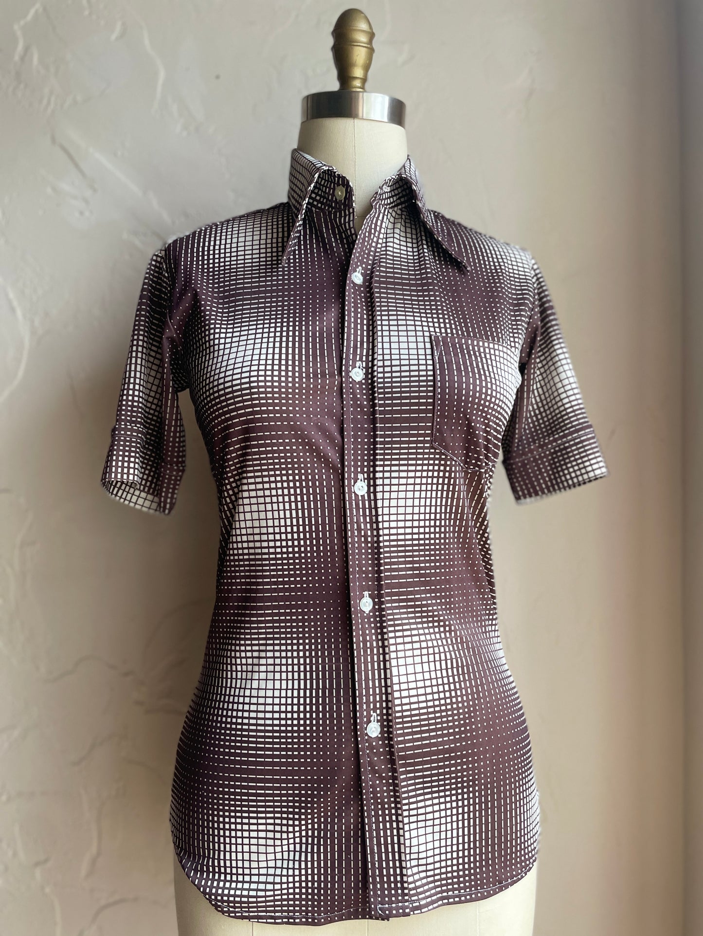 Swell Chocolate Brown Button-Up