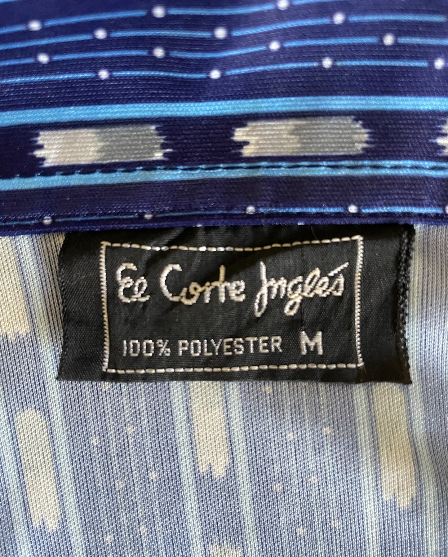 Pulsating Poly Short-Sleeved Button Up