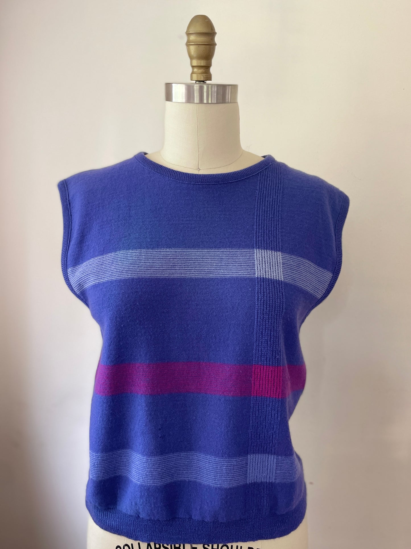Geometric Pendleton Vest