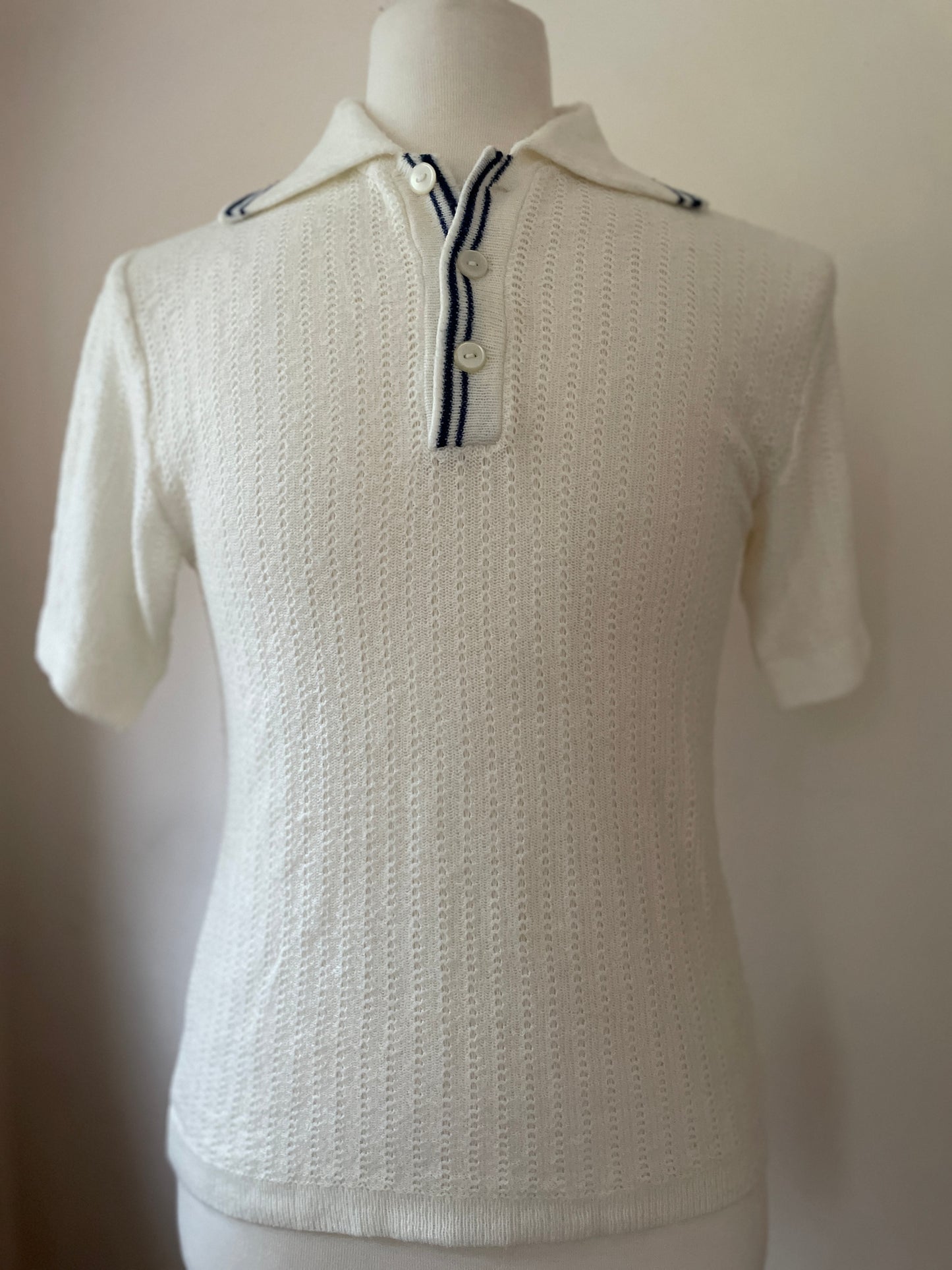 Eyelit Knit Polo